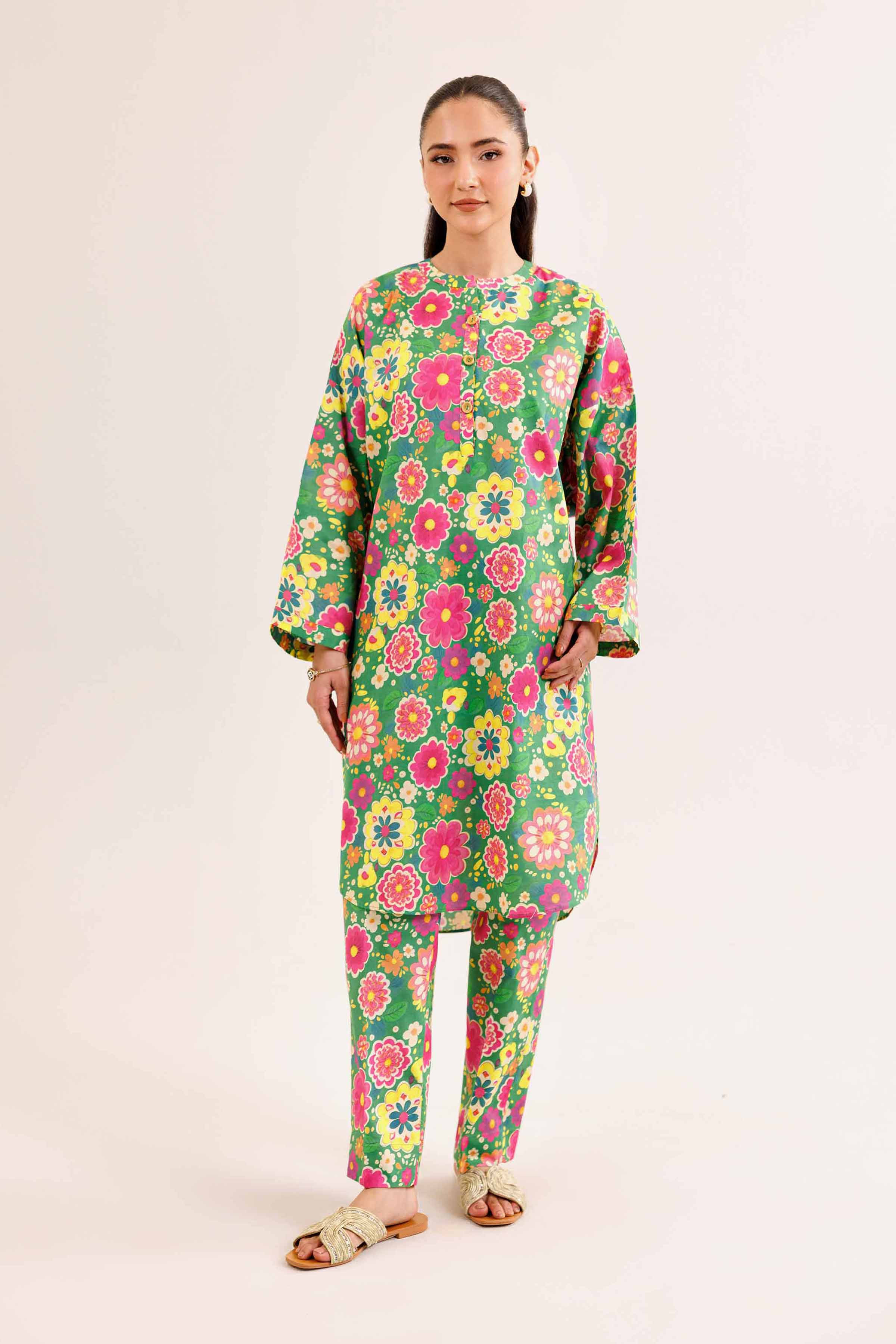 2 Piece - Printed Suit - PE25-323 - Image 2