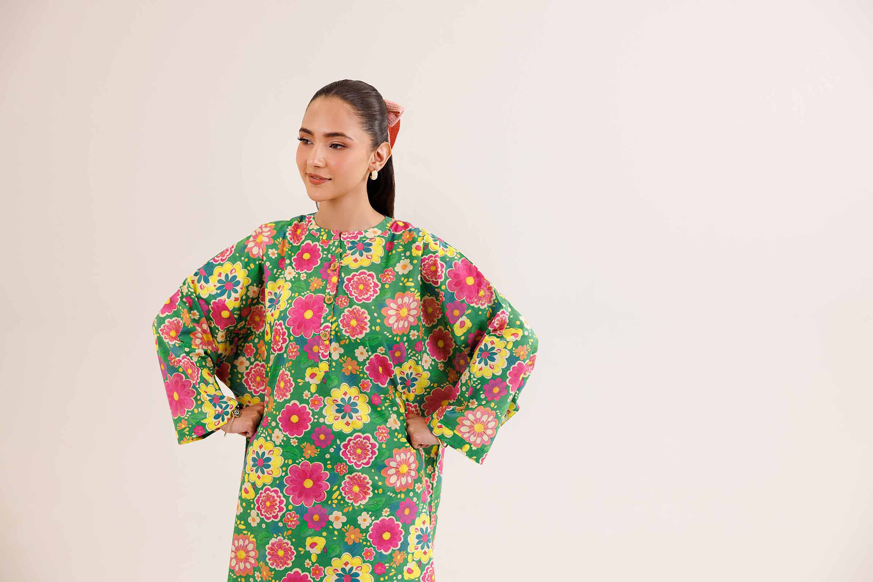 2 Piece - Printed Suit - PE25-323 - Image 5