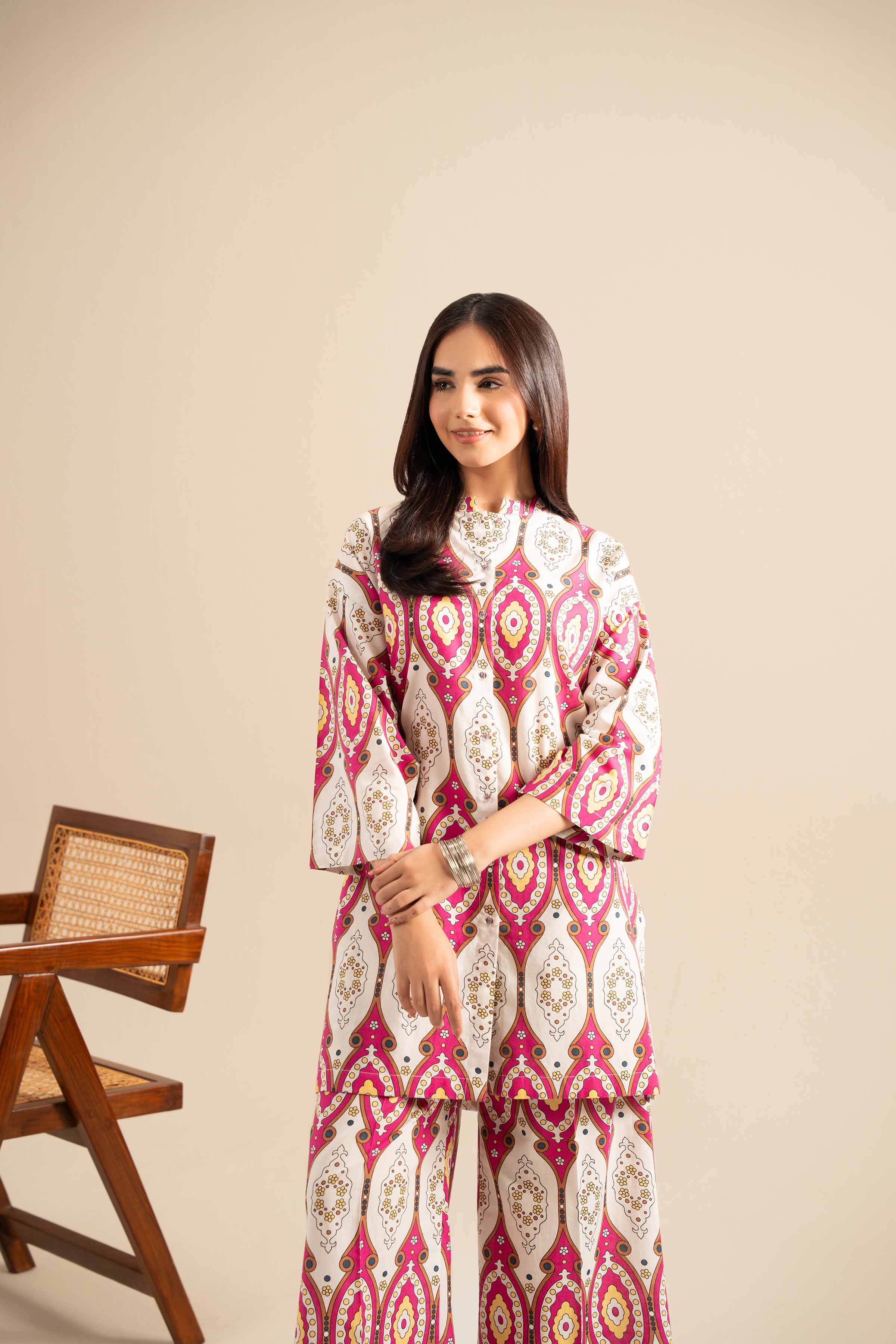 2 Piece - Printed Suit - PE25-382 - Image 5