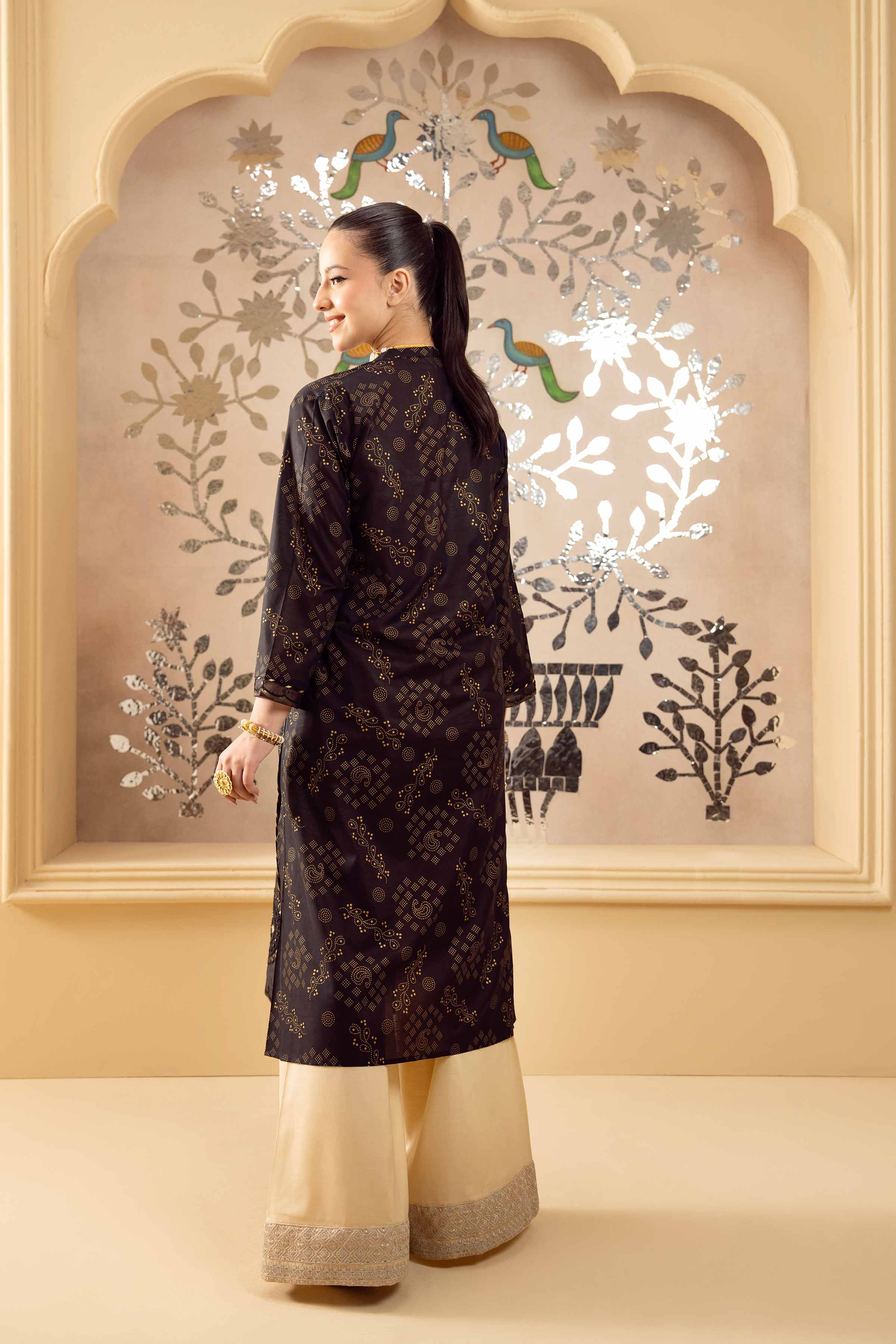 Printed Embroidered Shirt - PE25-386 - Image 3