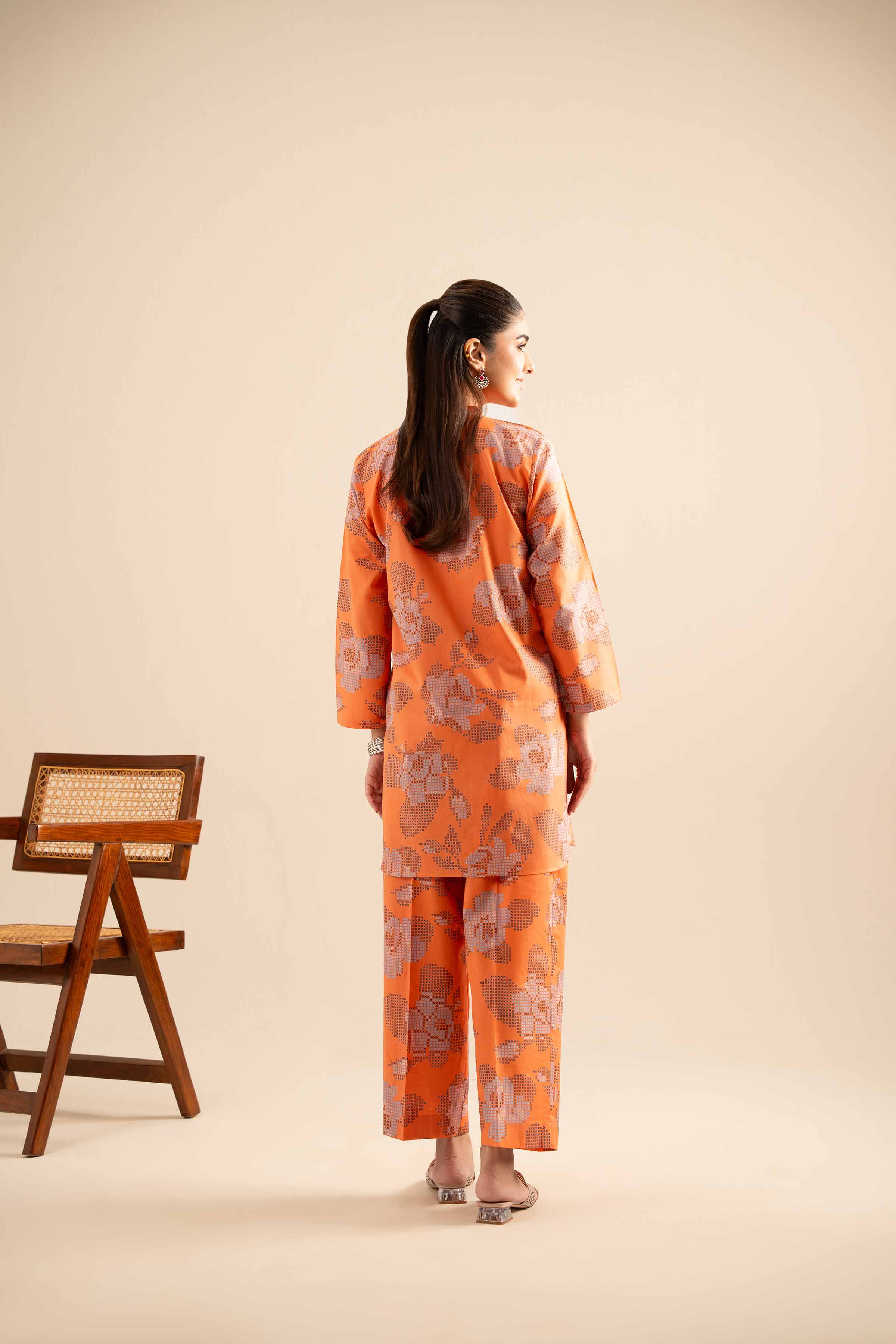 2 Piece - Printed Suit - PE25-484 - Image 8