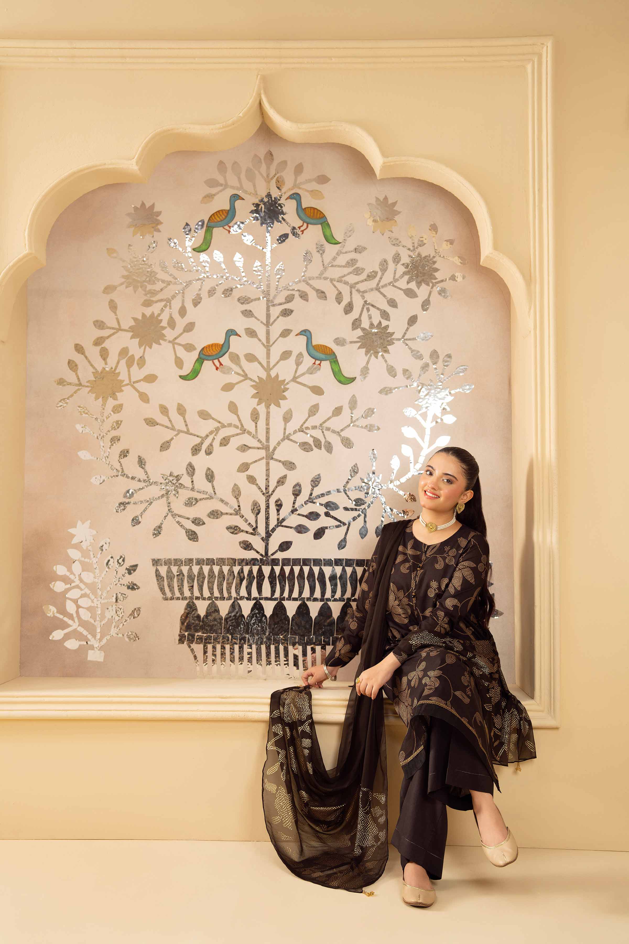 3 Piece - Printed Suit - PE25-513 - Image 7