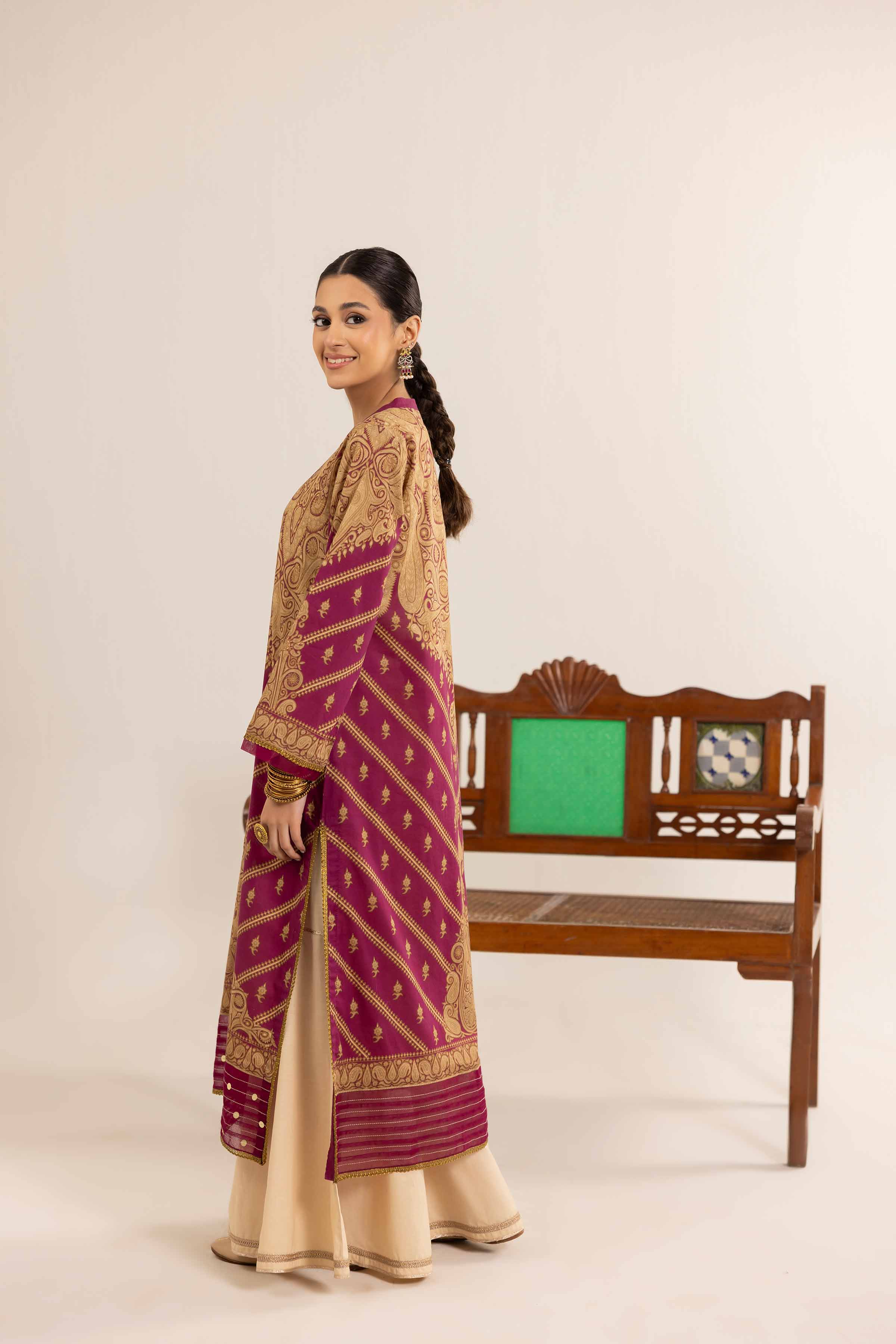 Printed Embroidered Shirt - PE25-60 - Image 3