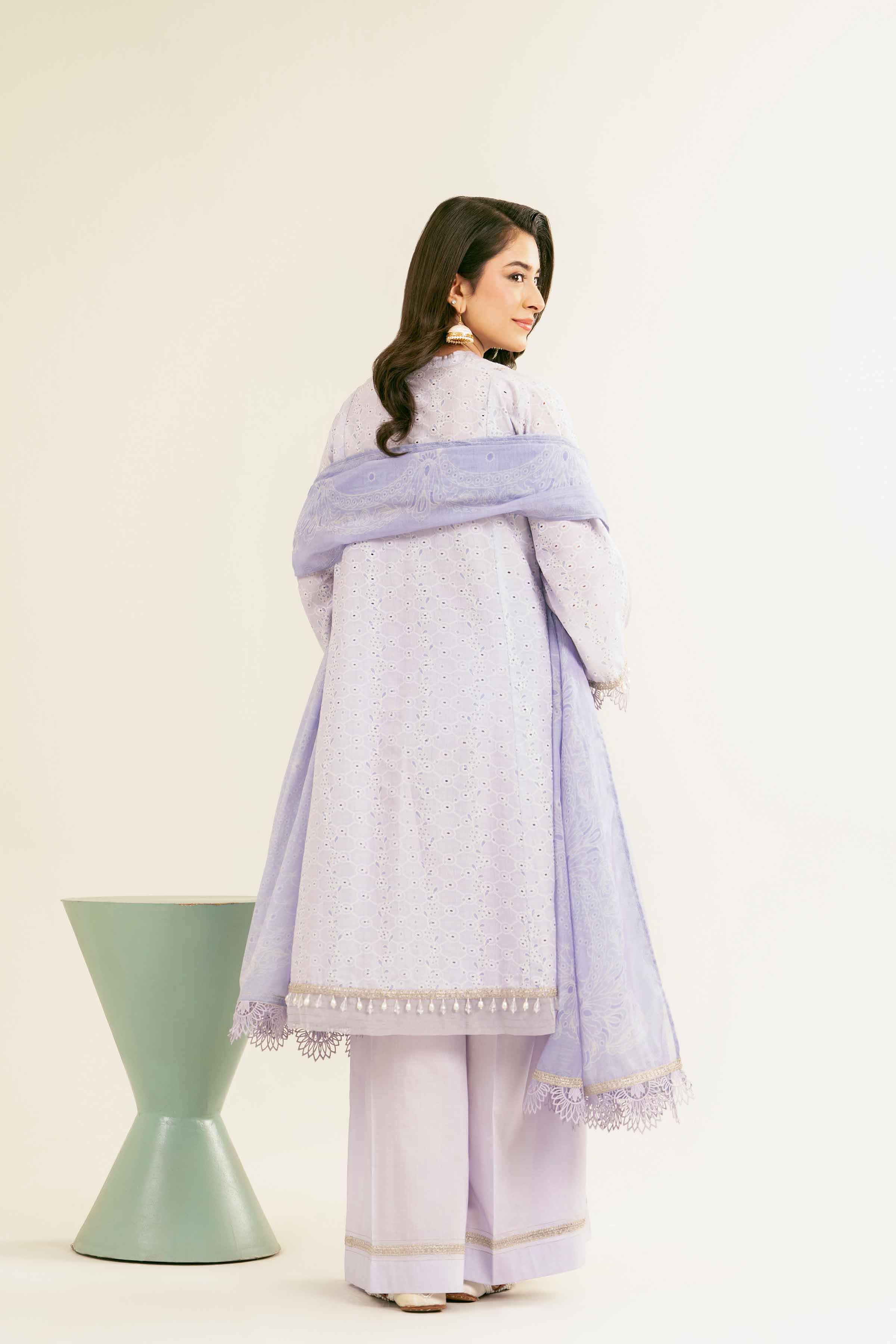 3 Piece - Printed Suit - PE25-71 - Image 3