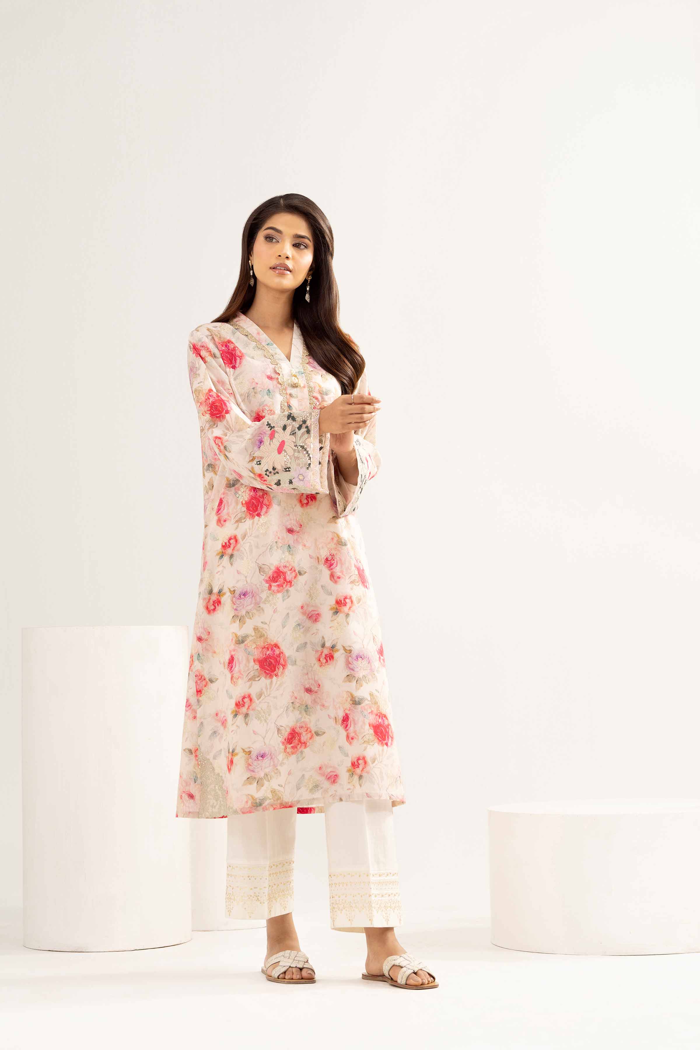 Printed Embroidered Shirt - PE25-94 - Image 5