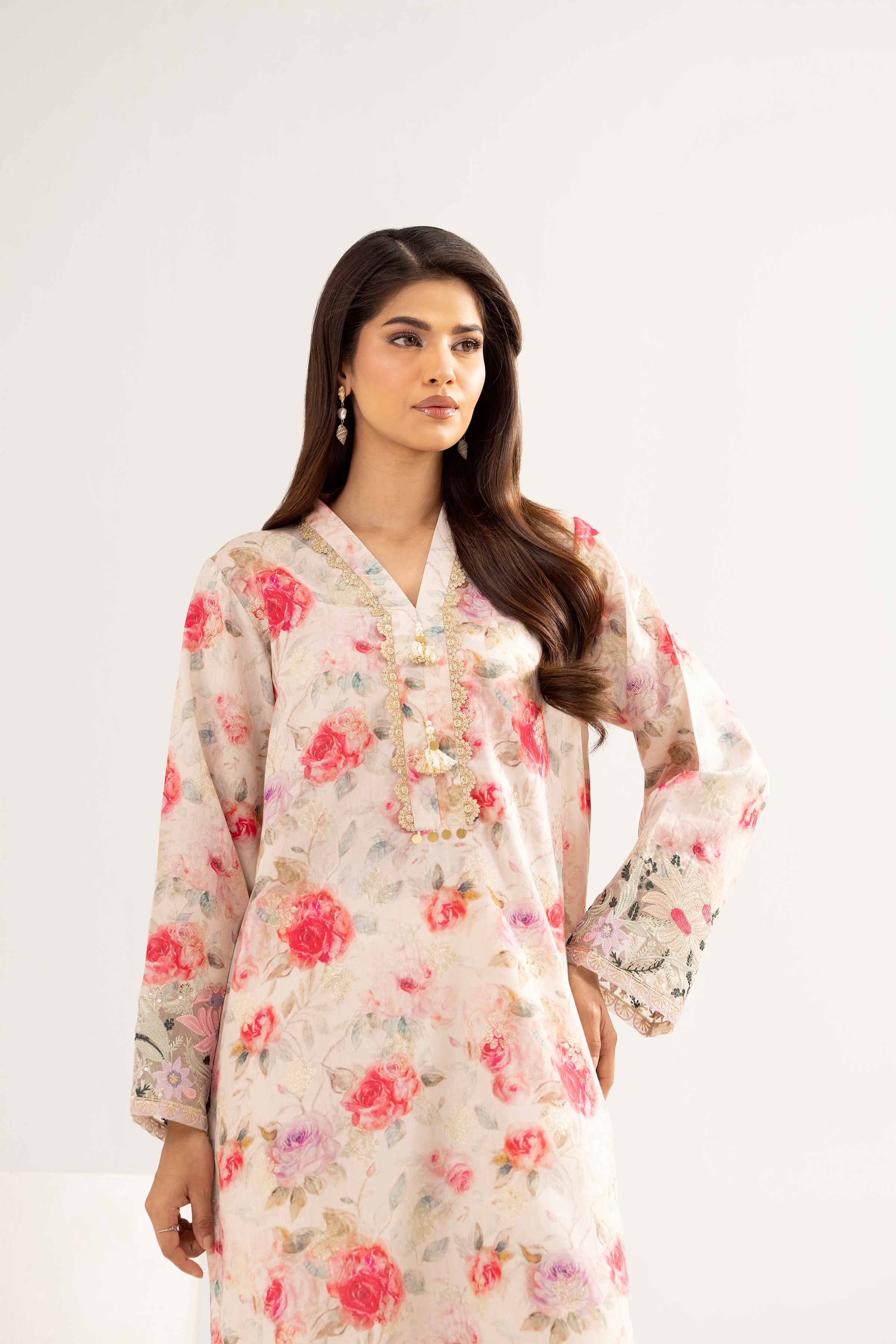 Printed Embroidered Shirt - PE25-94 - Image 6