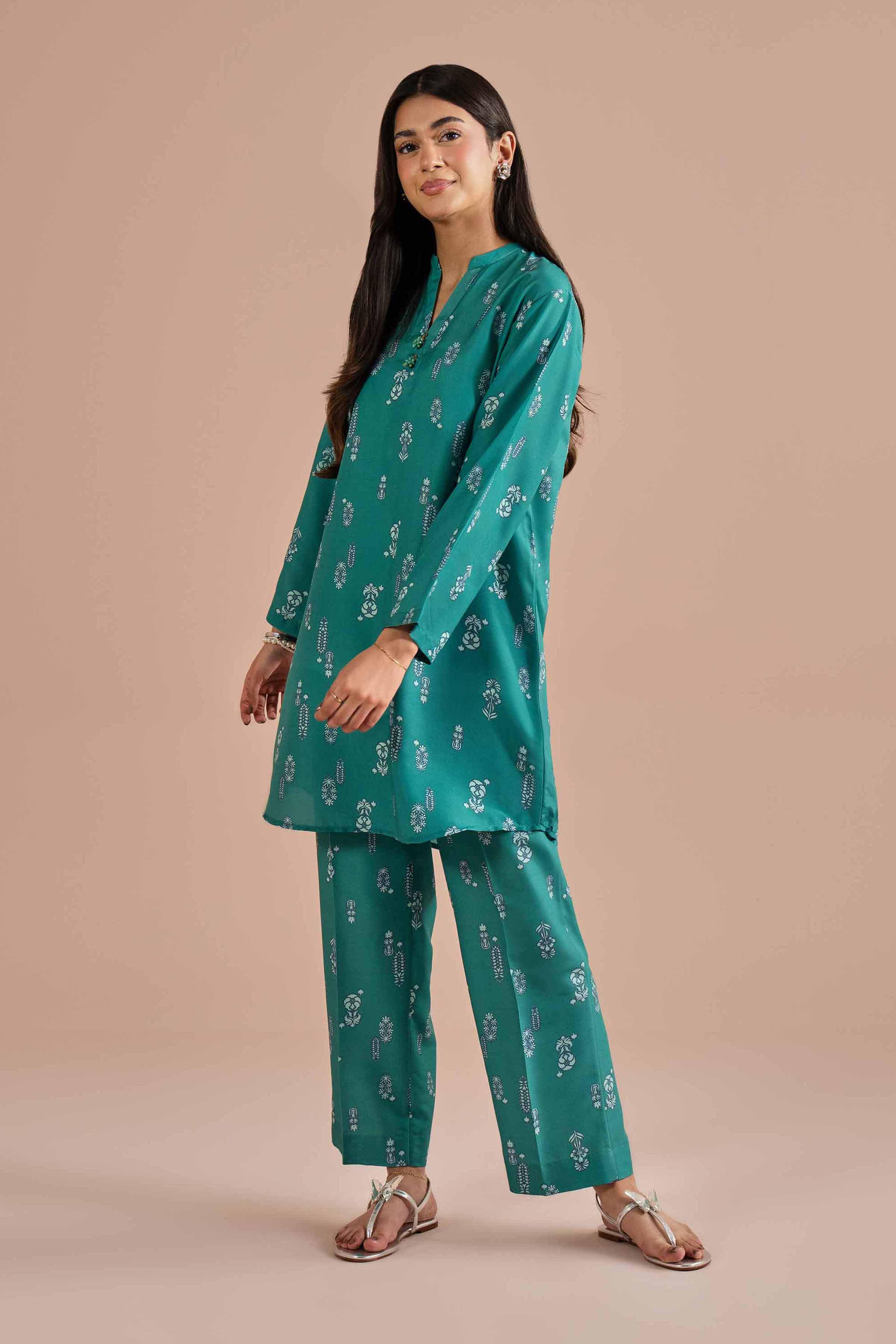 2 Piece - Printed Suit - PE26-15 - Image 2