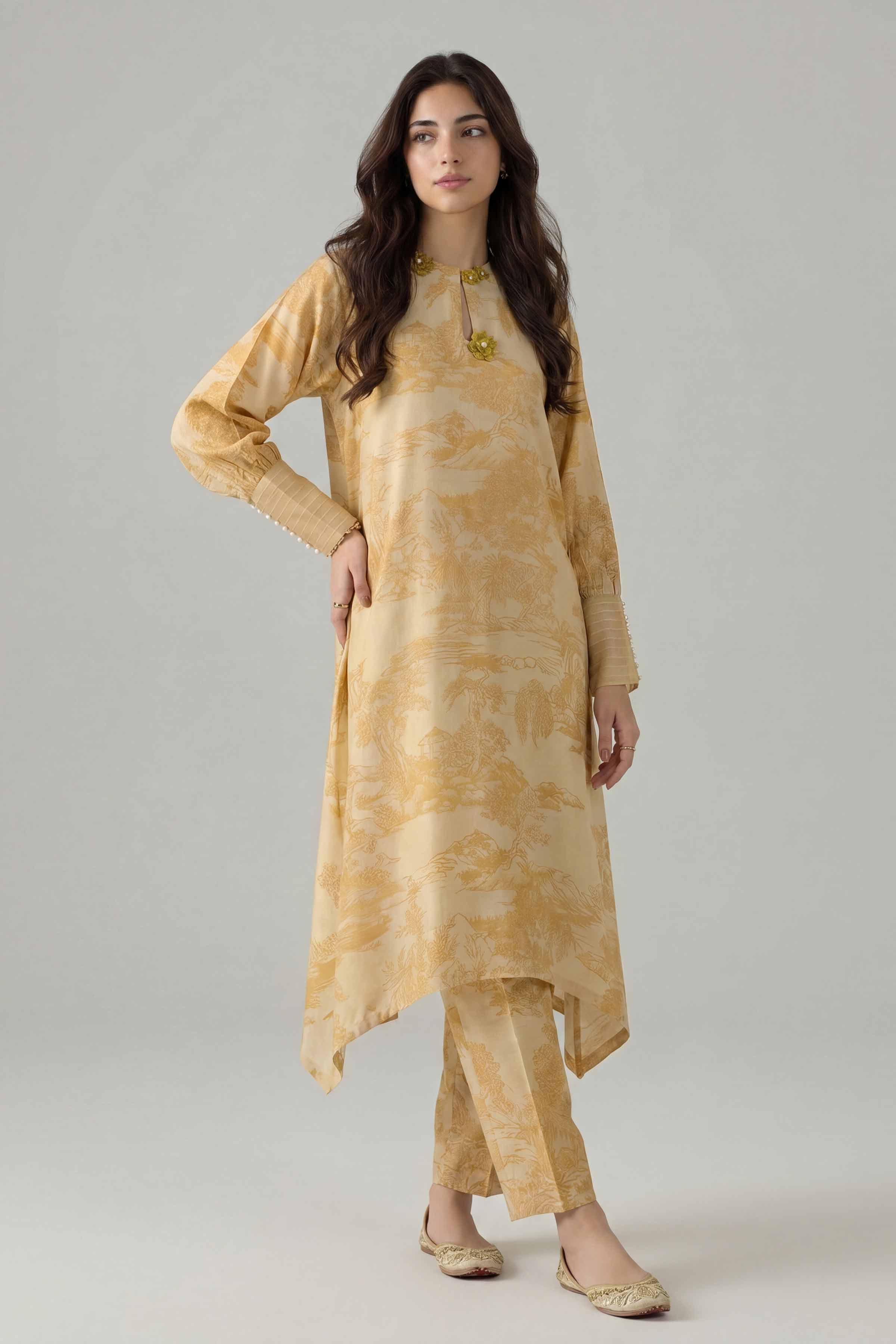 2 Piece - Printed Suit - PE26-155 - Image 5