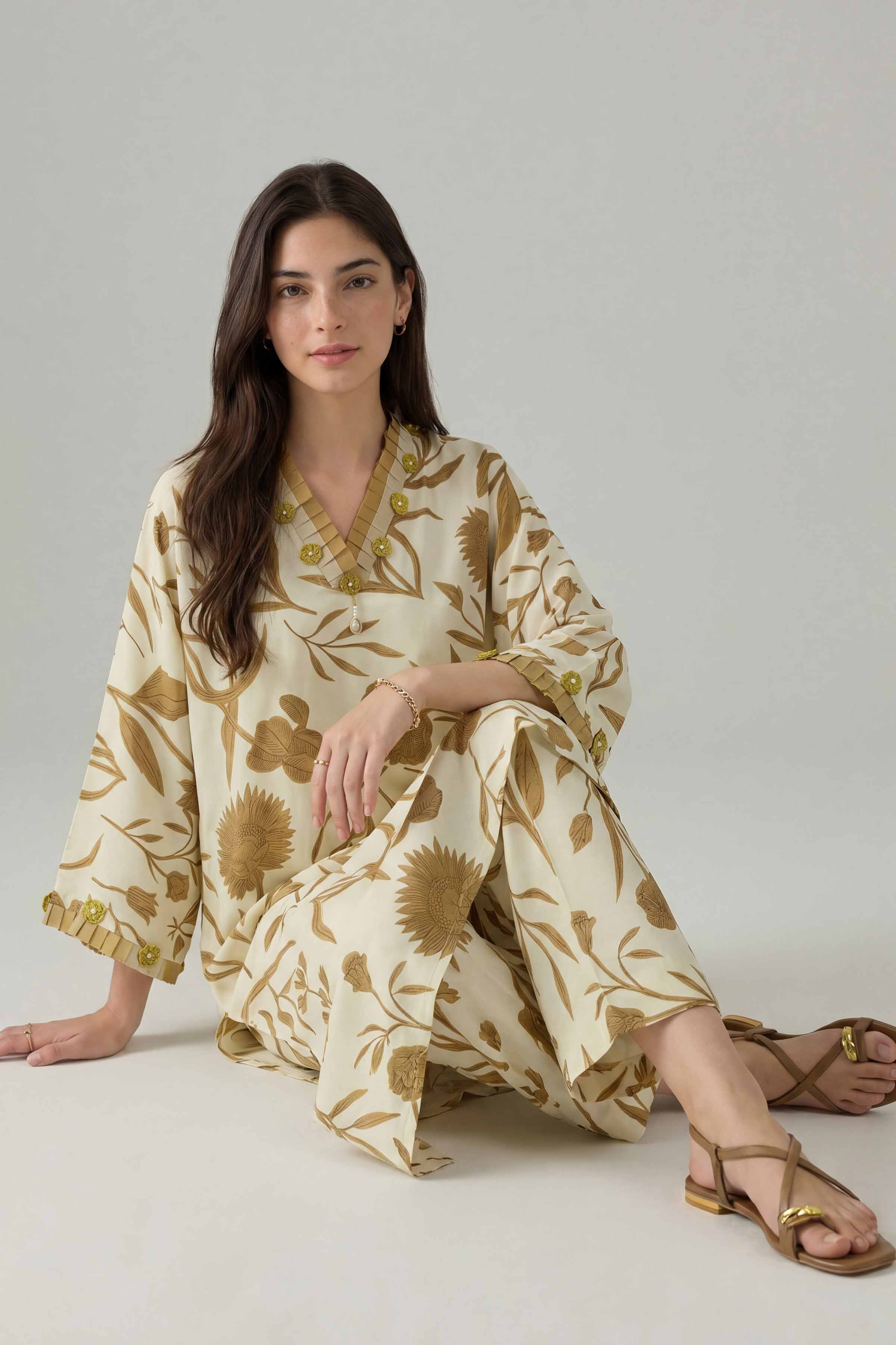 2 Piece - Printed Suit - PE26-158 - Image 5