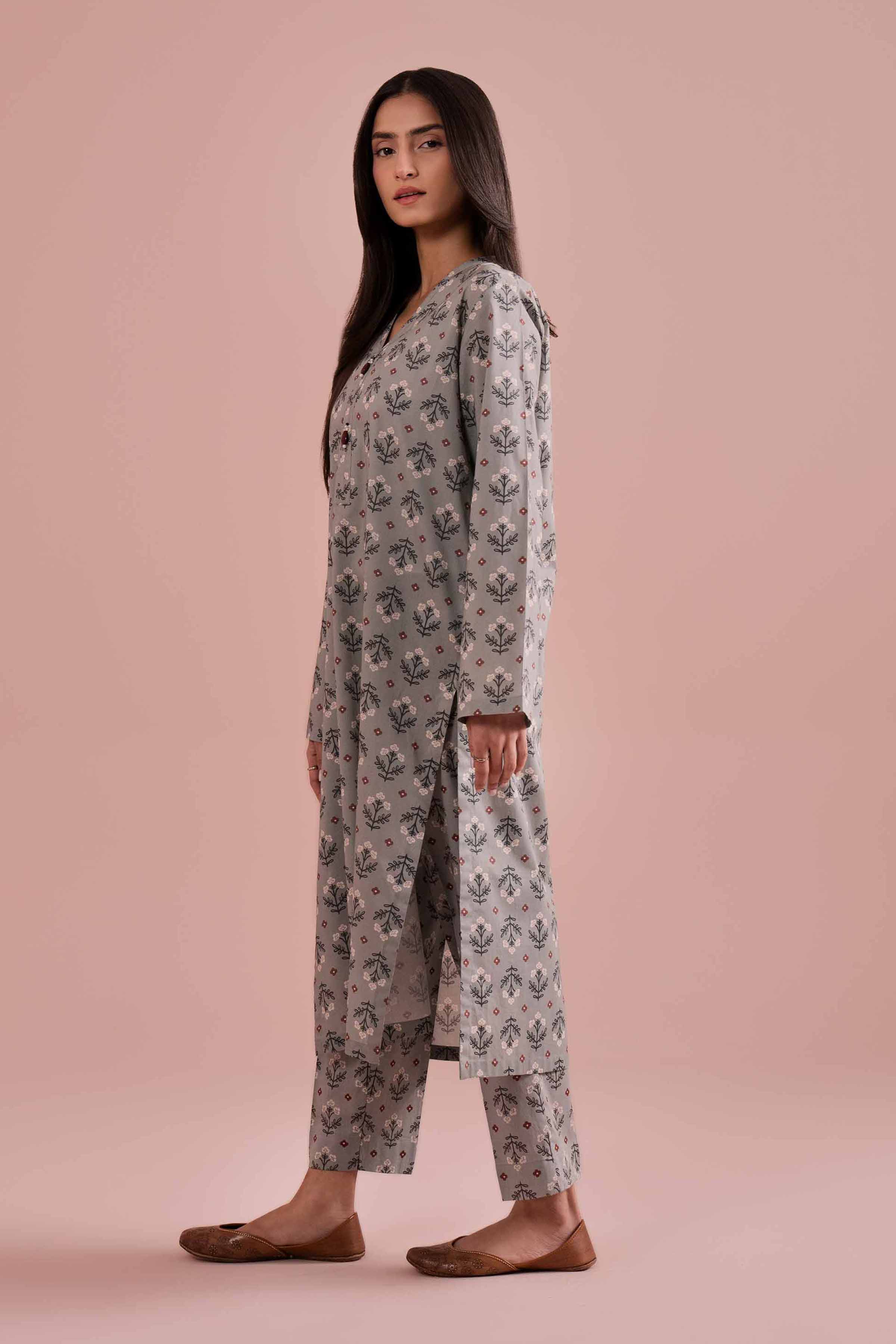 2 Piece - Printed Suit - PE26-187 - Image 3