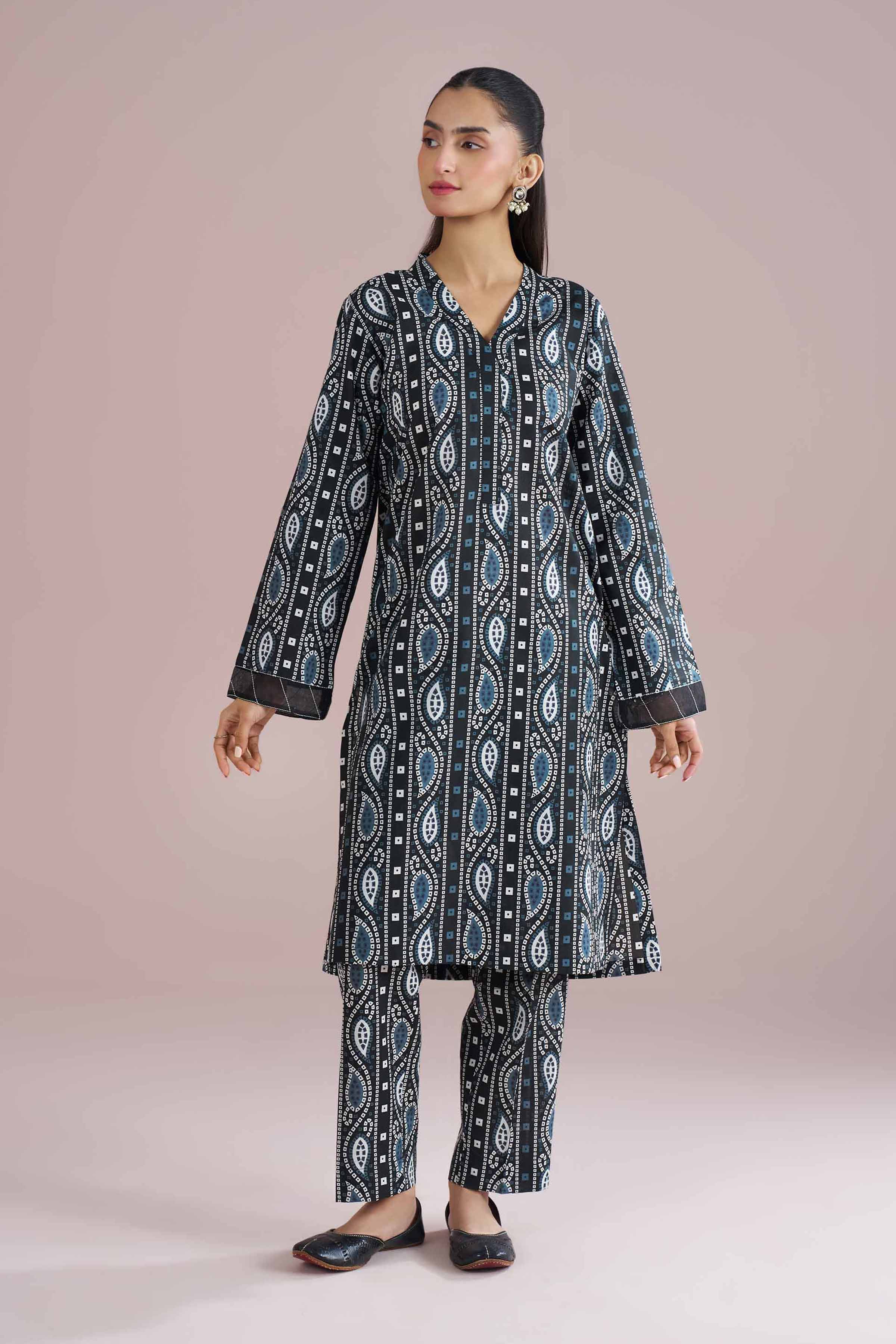 2 Piece - Printed Suit - PE26-194 - Image 4
