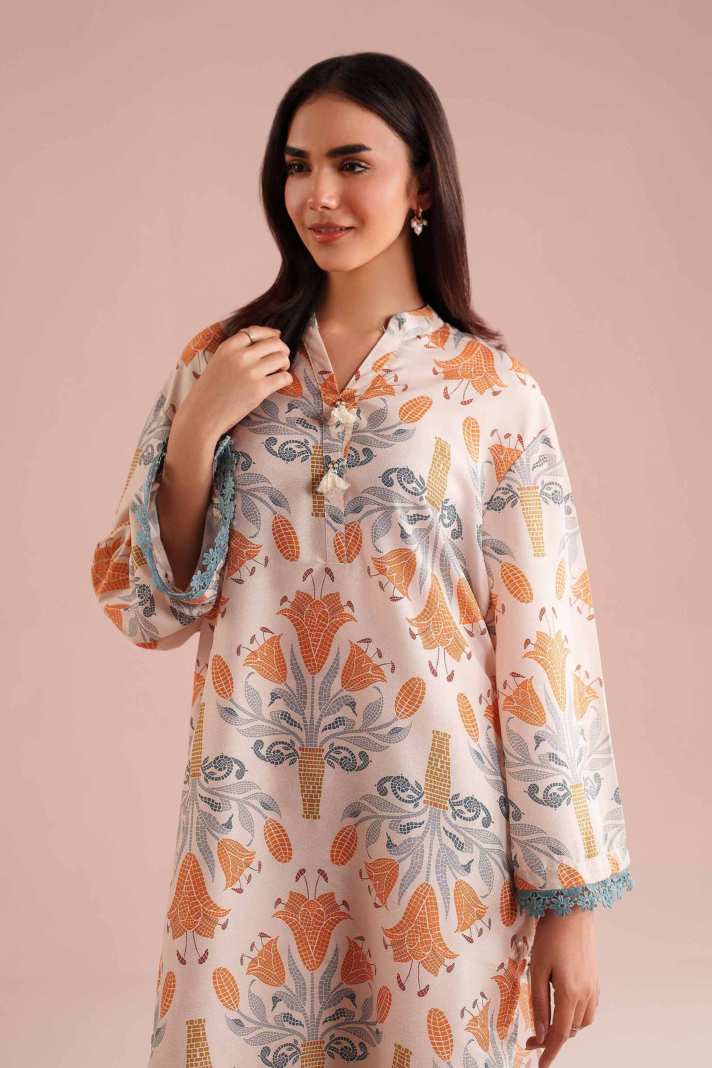 2 Piece - Printed Suit - PE26-20 - Image 2