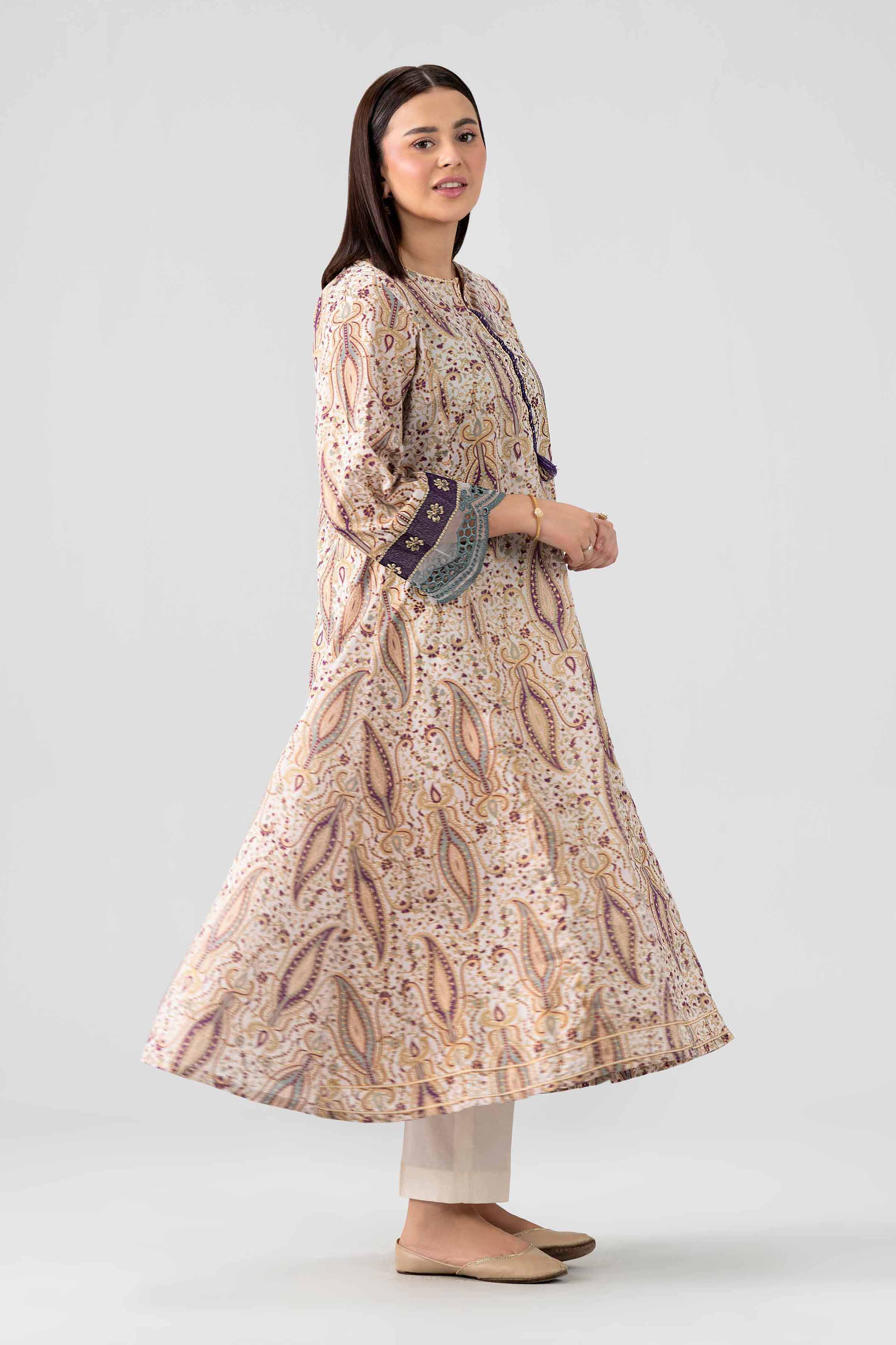 Printed Embroidered Shirt - PE26-376 - Image 5