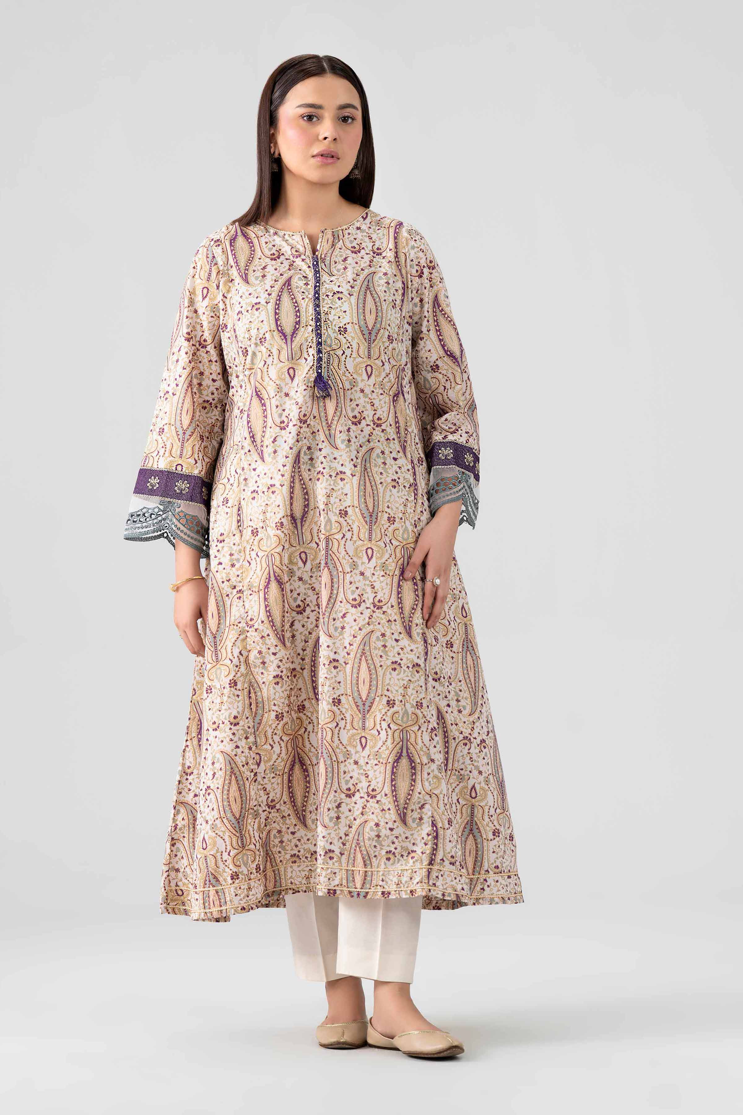 Printed Embroidered Shirt - PE26-376 - Image 6