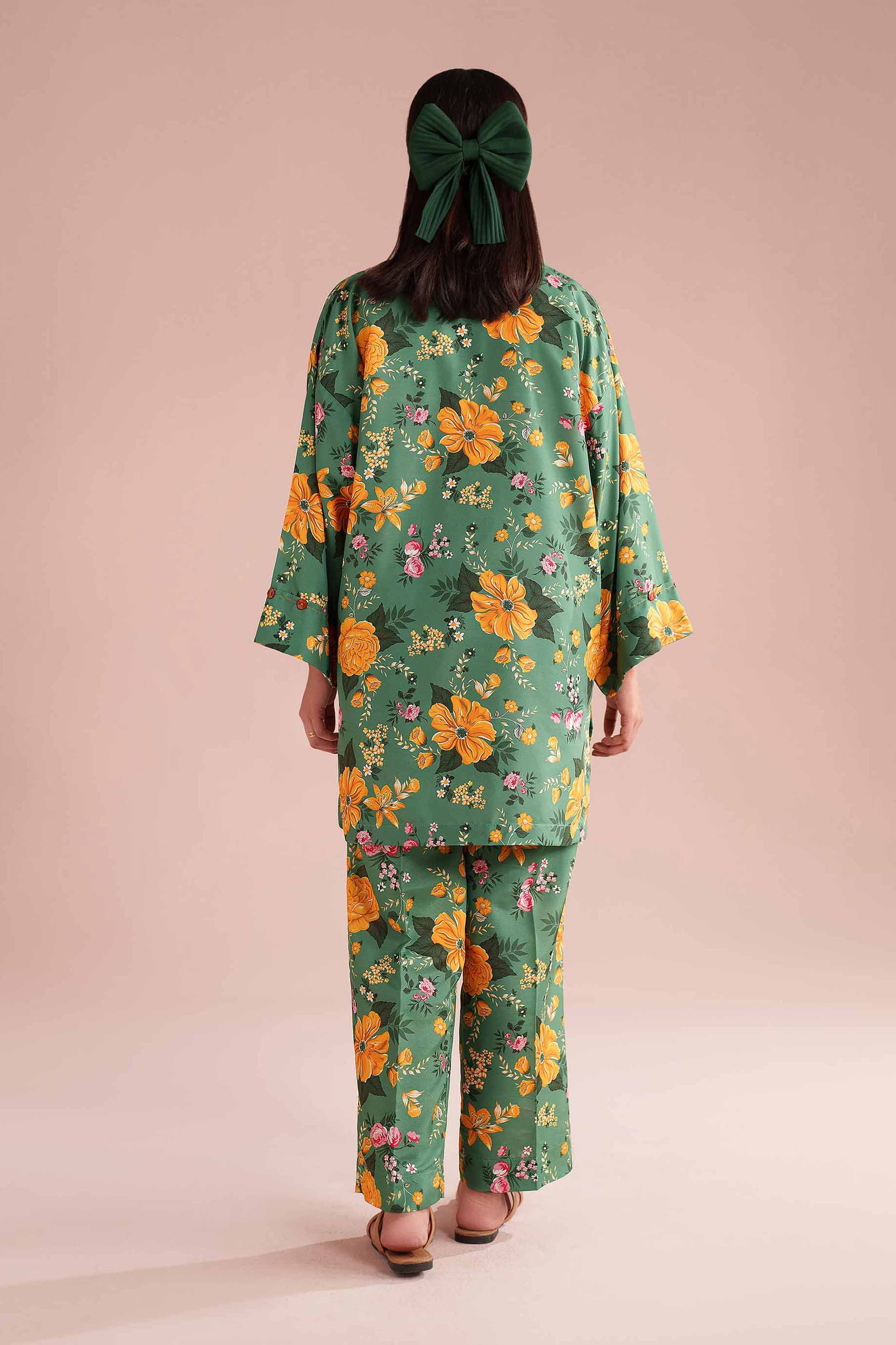 2 Piece - Printed Suit - PE26-431 - Image 3