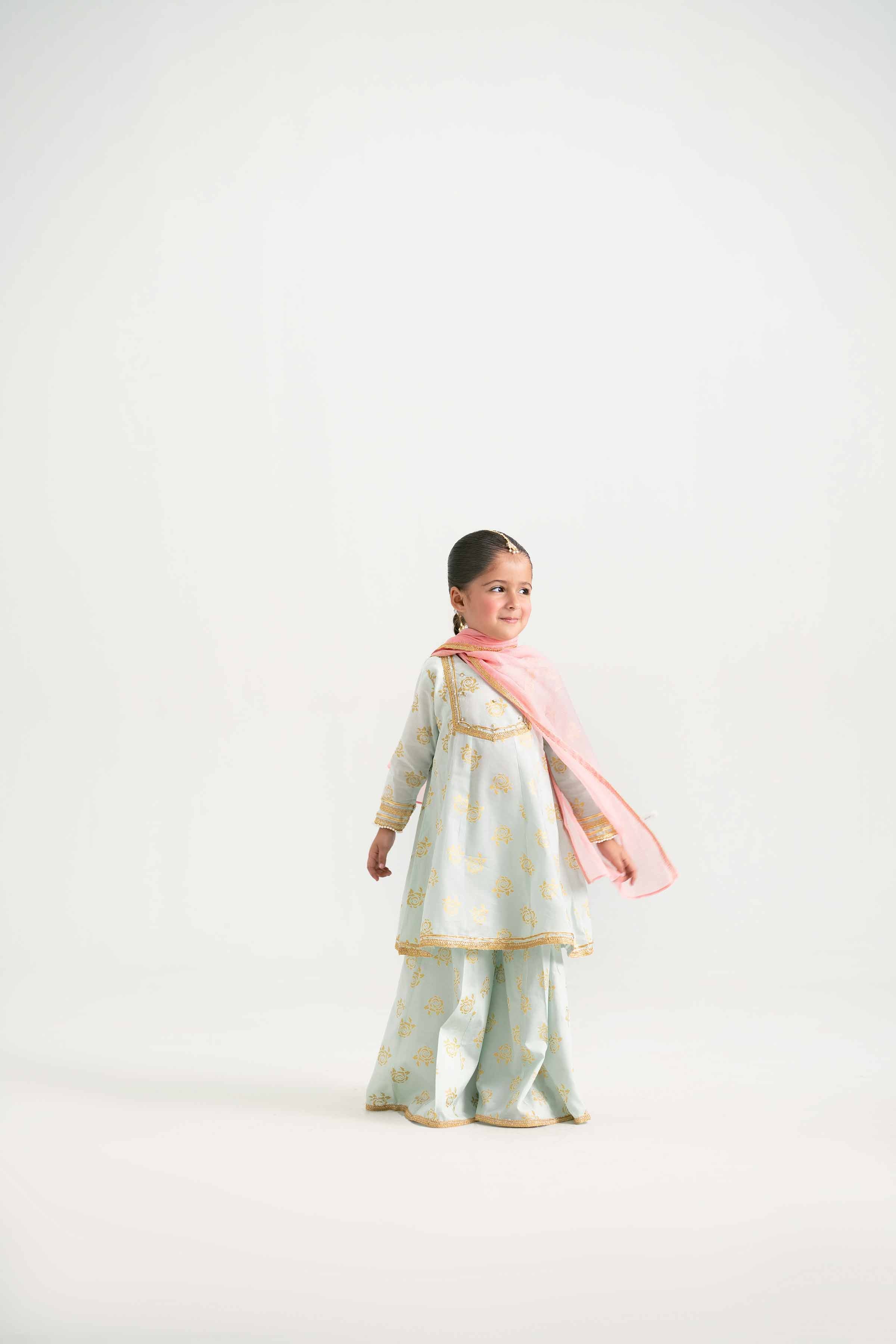 3 Piece - Printed Suit - PMD25-10 D - Image 6