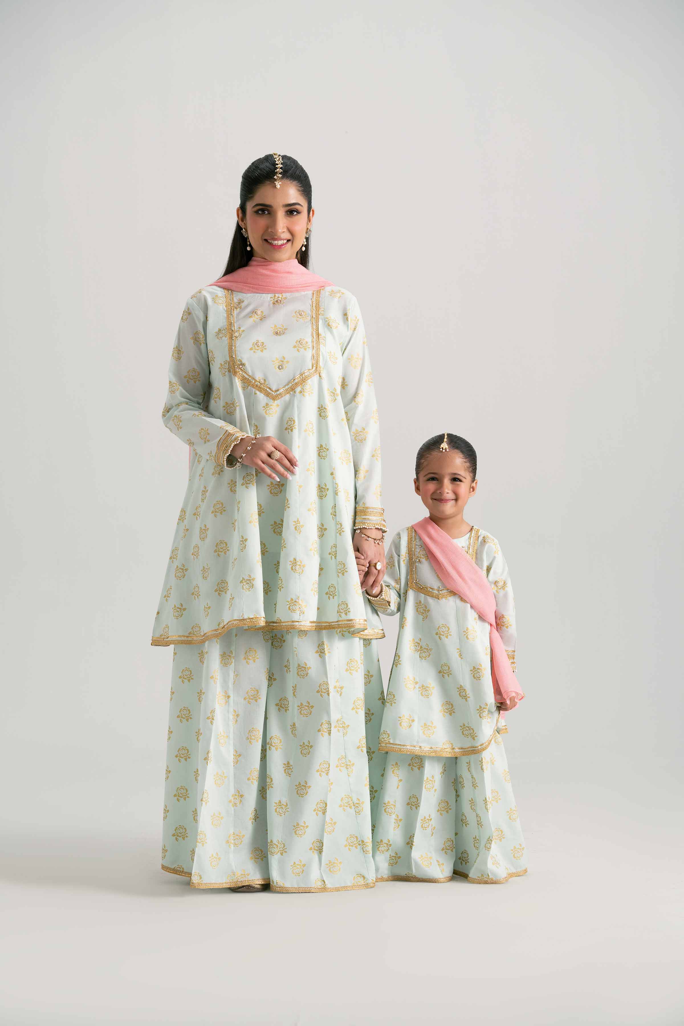 3 Piece - Printed Suit - PMD25-10 D - Image 9