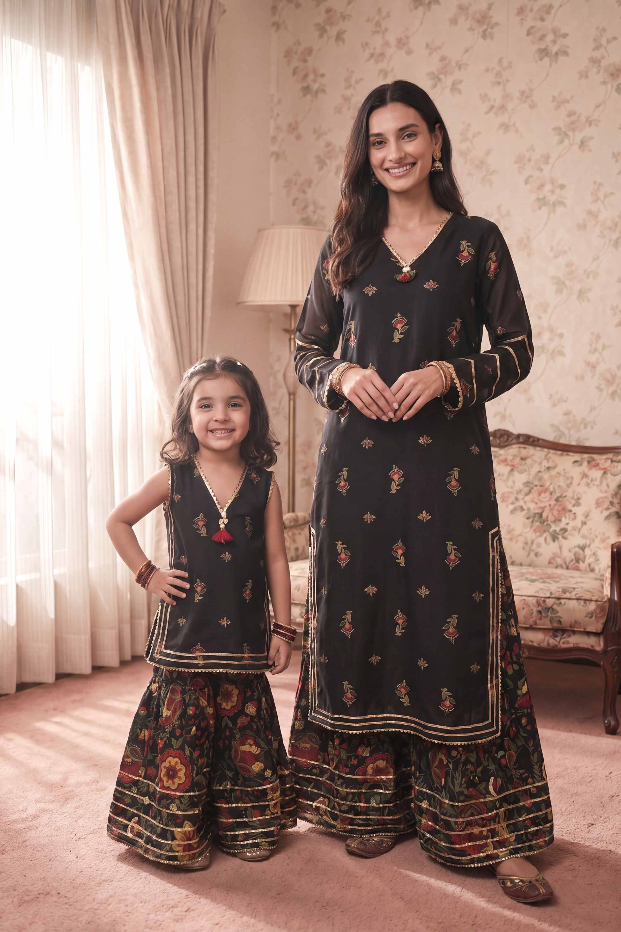 2 Piece - Printed Suit - PMD26-07 M - Image 3