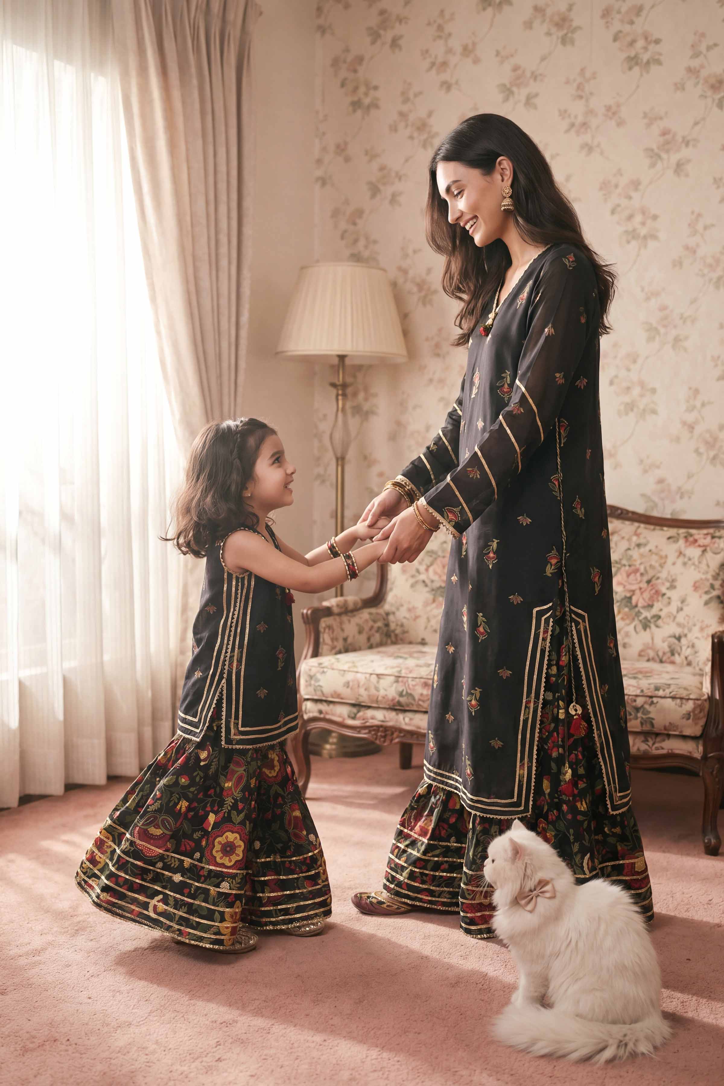 2 Piece - Printed Suit - PMD26-07 M - Image 5