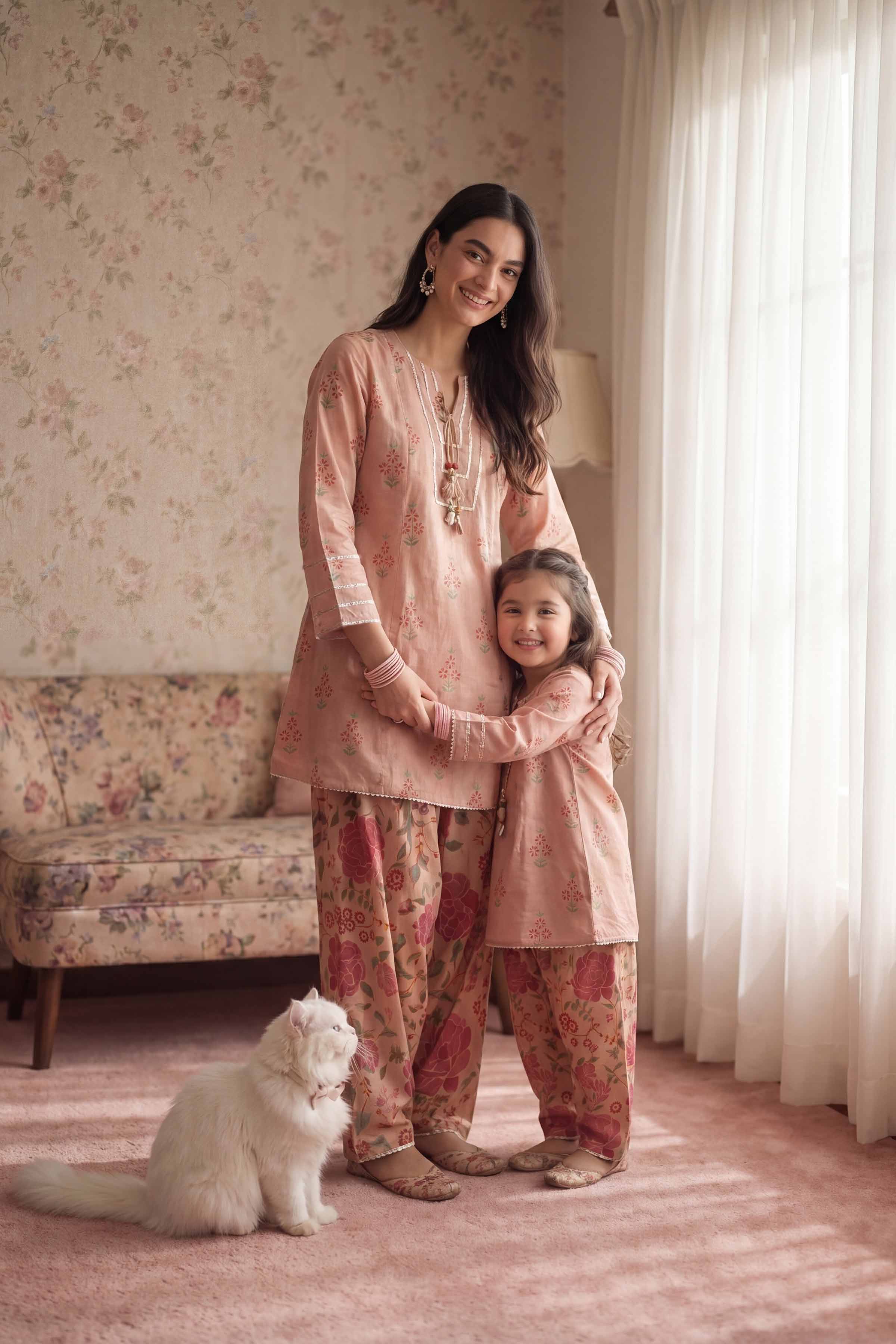 2 Piece - Printed Suit - PMD26-10 M - Image 4
