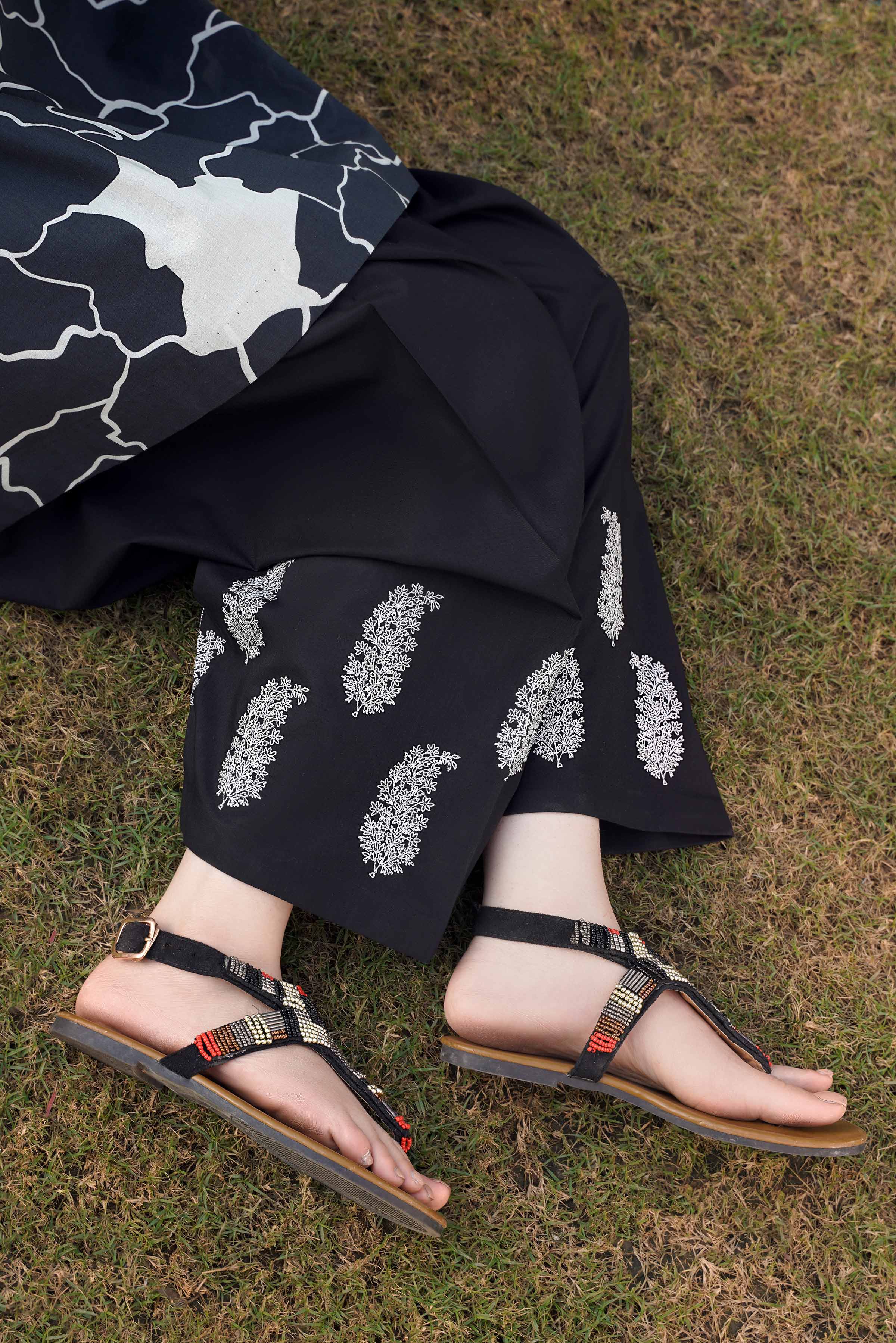 Embroidered Shalwar - PS23-155 - Image 3
