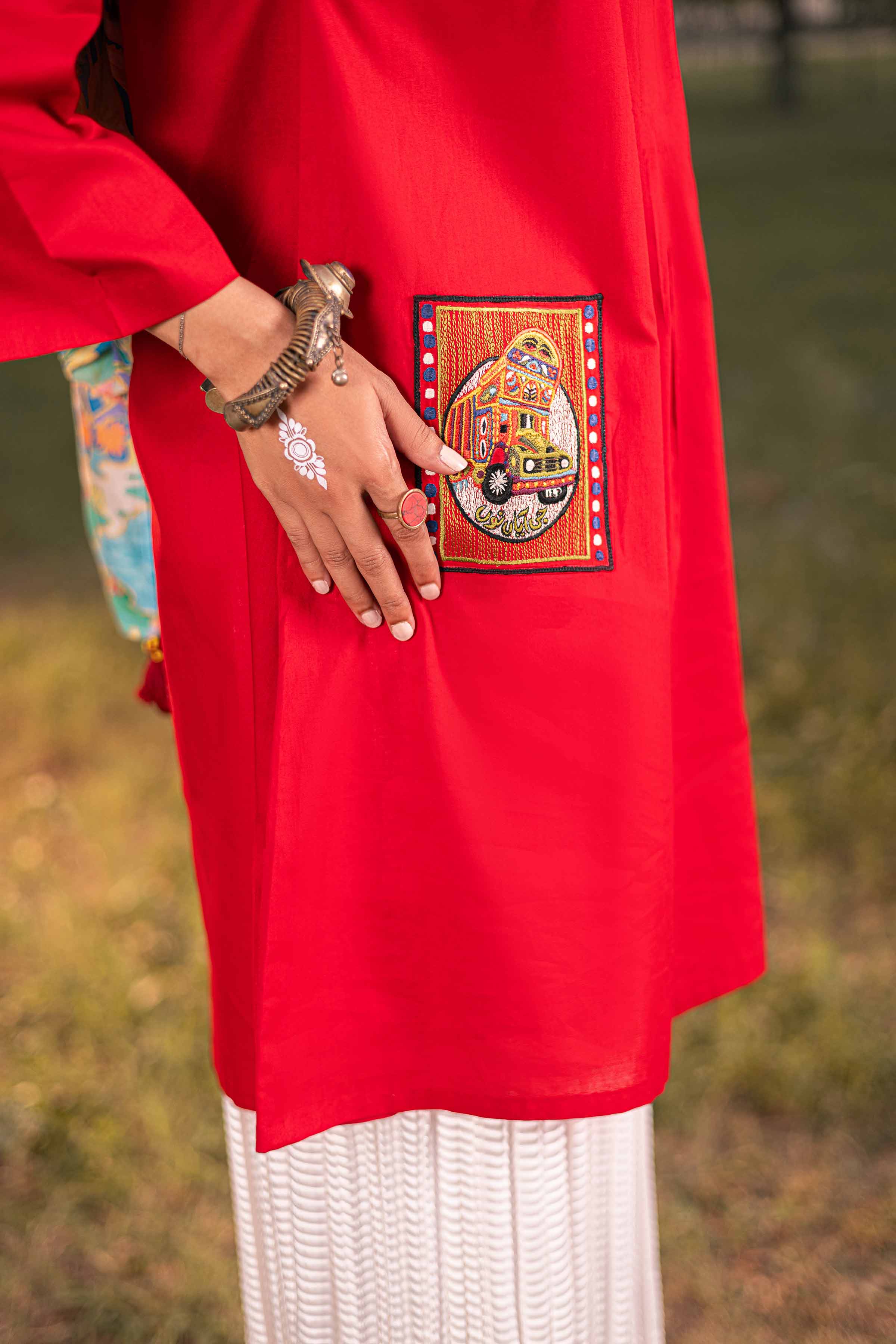 Embroidered Tunic - PS24-104 - Image 6