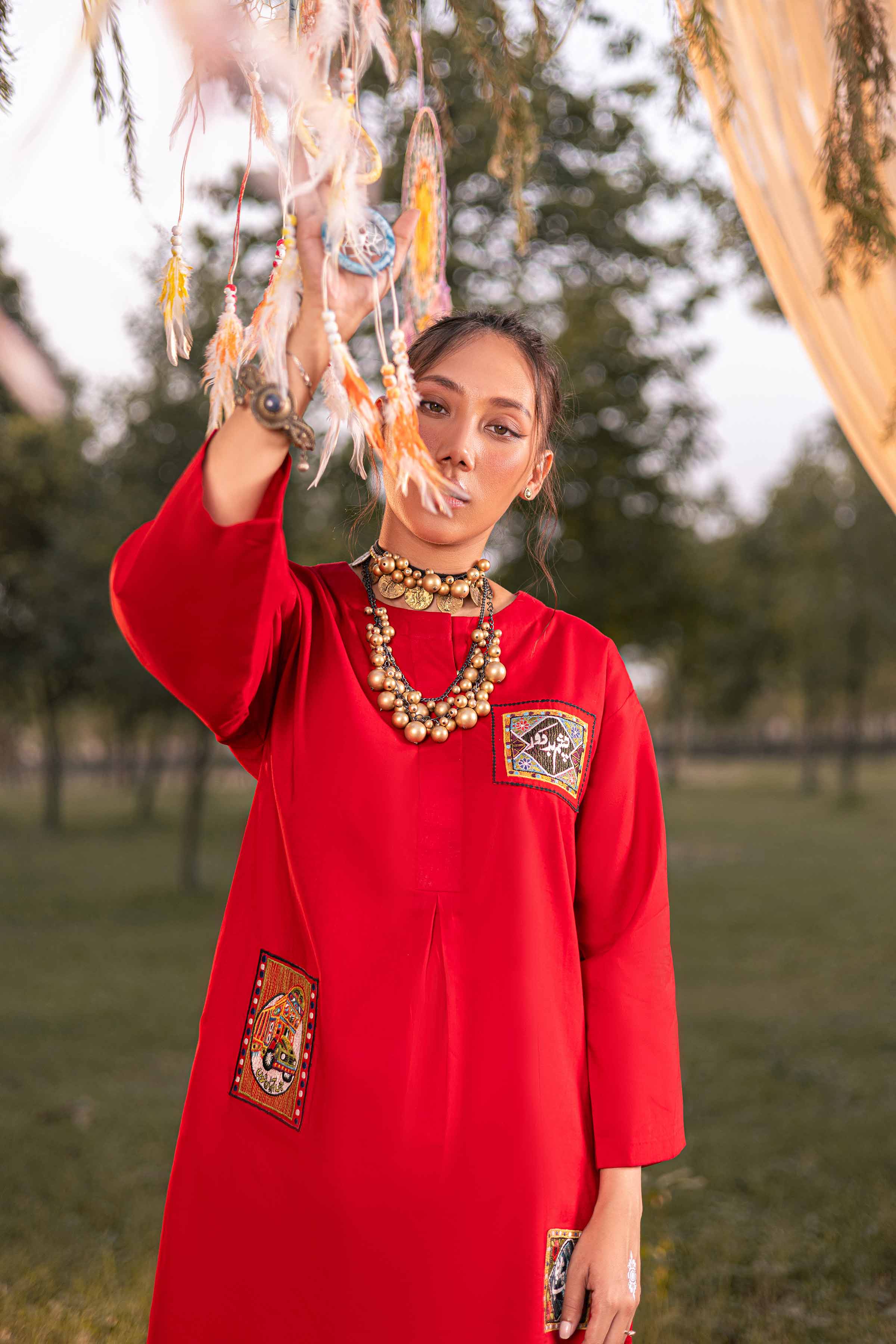 Embroidered Tunic - PS24-104 - Image 9