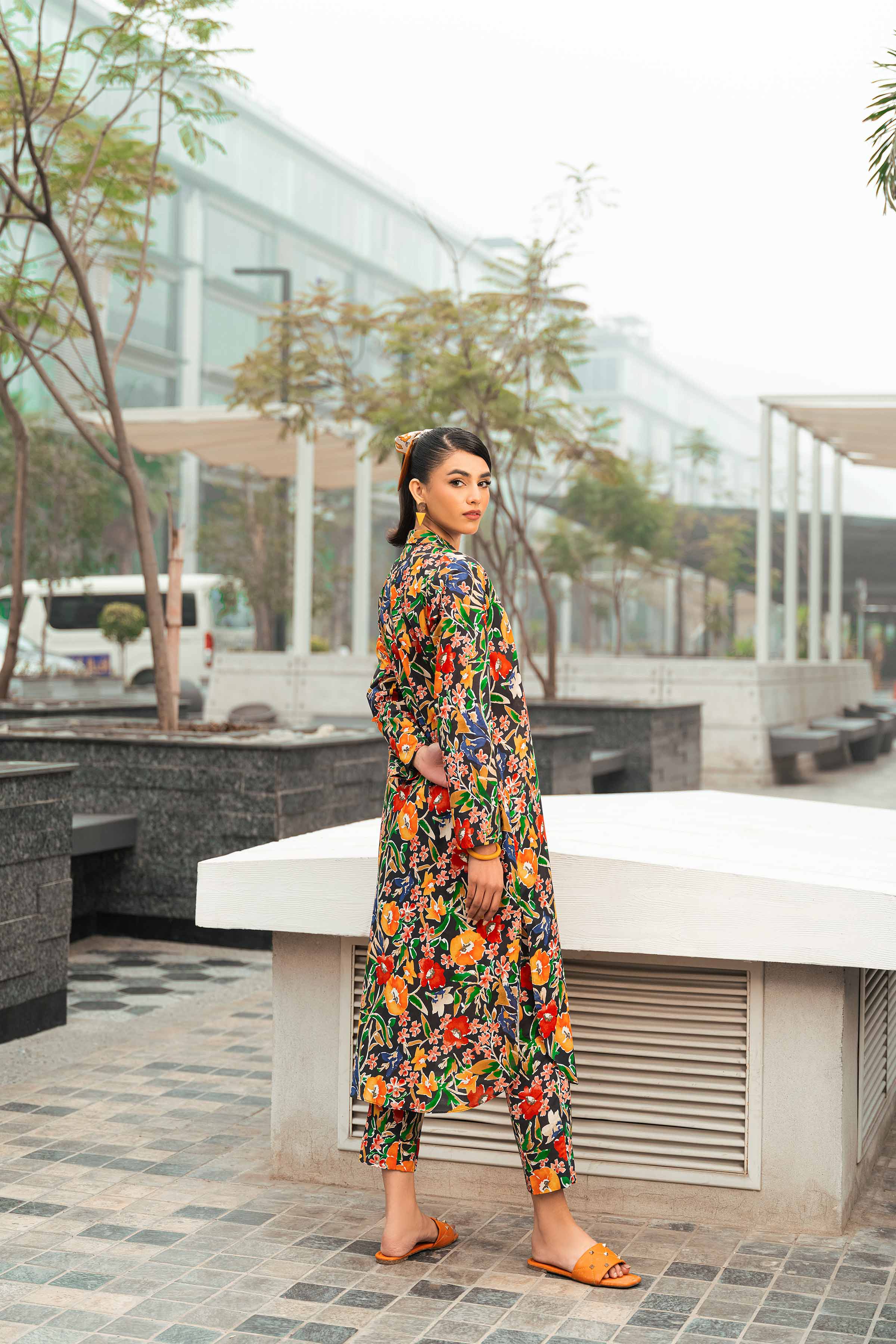 2 Piece - Printed Suit - PS24-228 - Image 3
