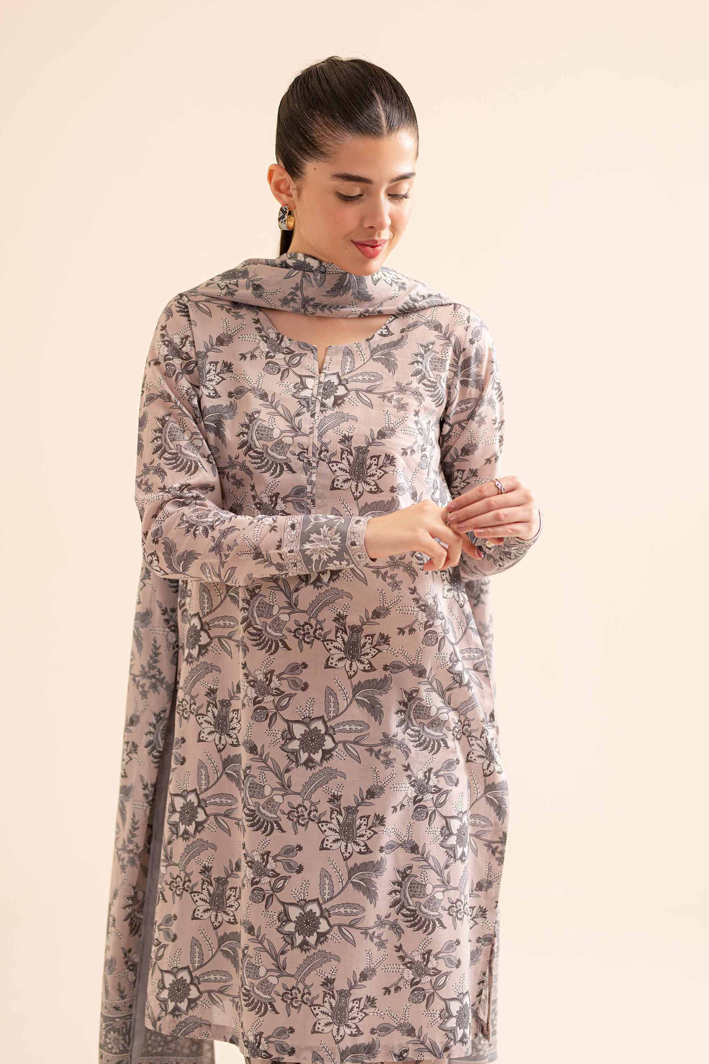 3 Piece - Printed Suit - PS24-254 - Image 2