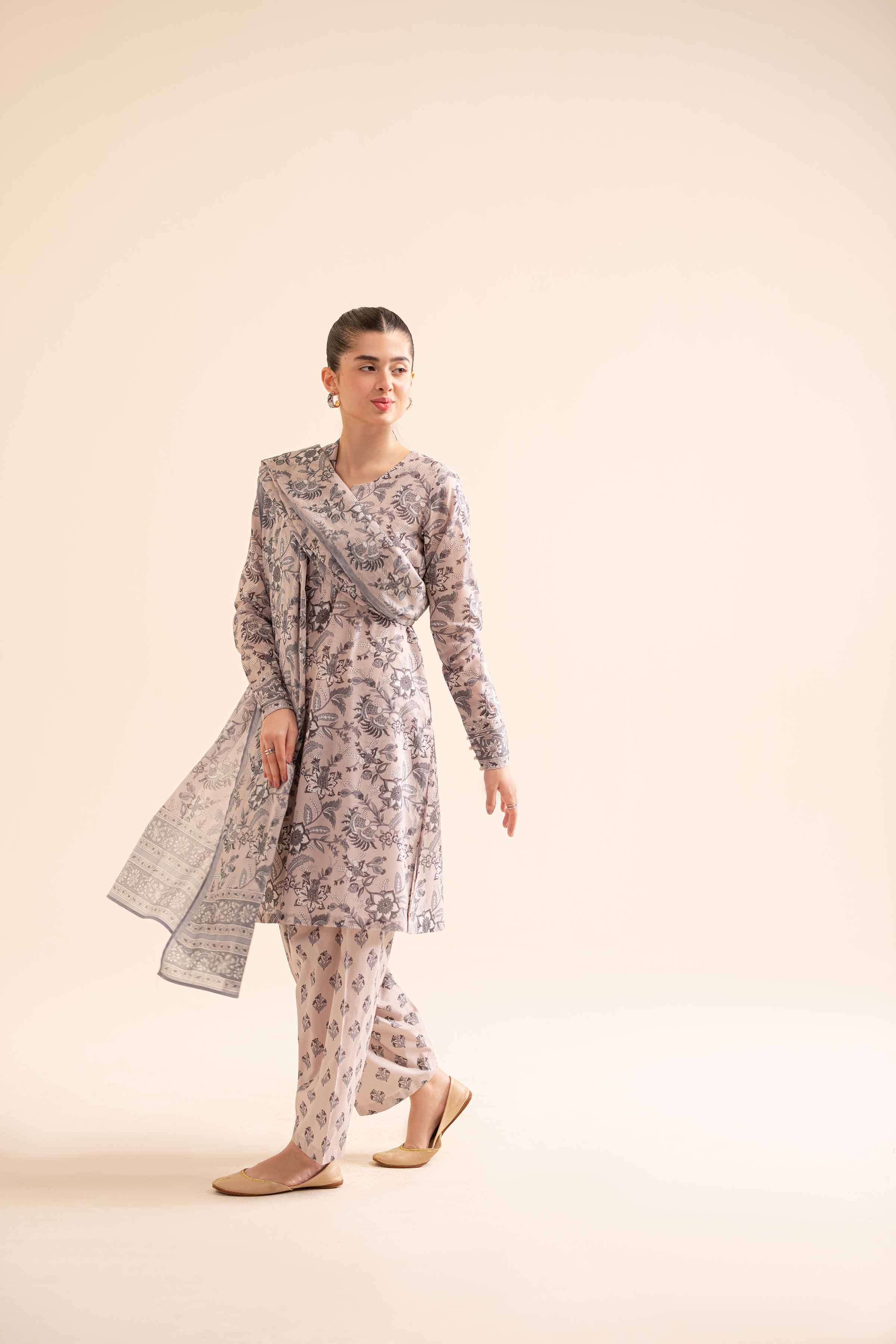 3 Piece - Printed Suit - PS24-254 - Image 5