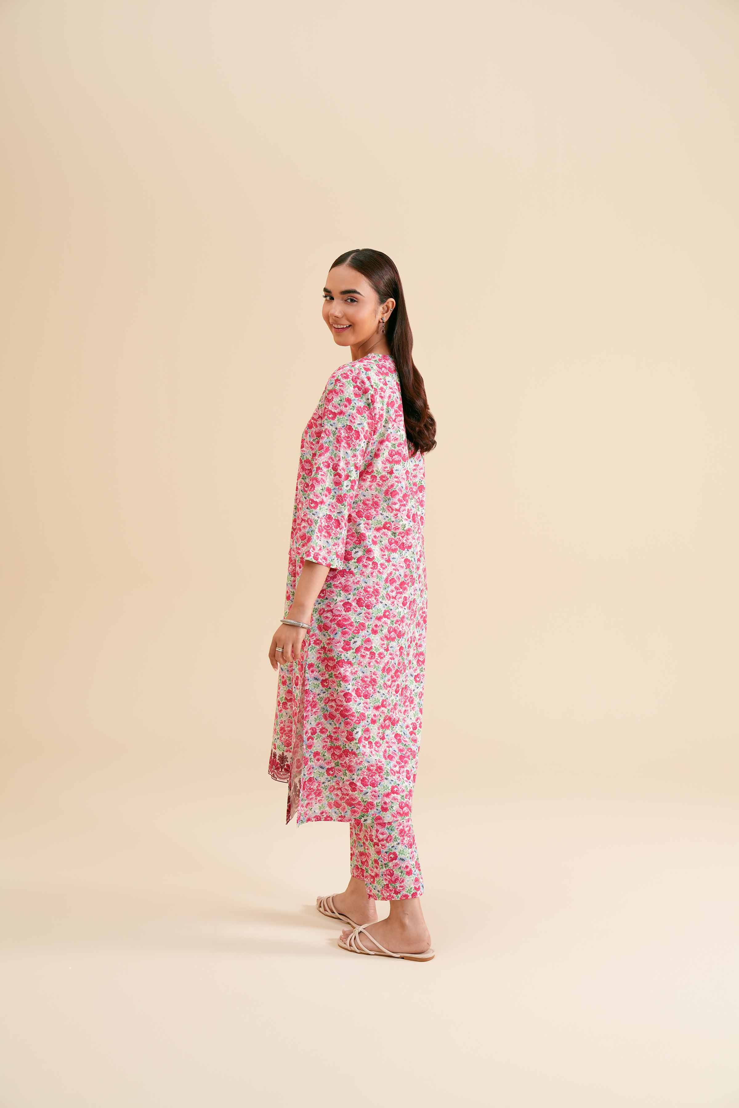 2-Piece - Embroidered Suit - PS24-295 - Image 3