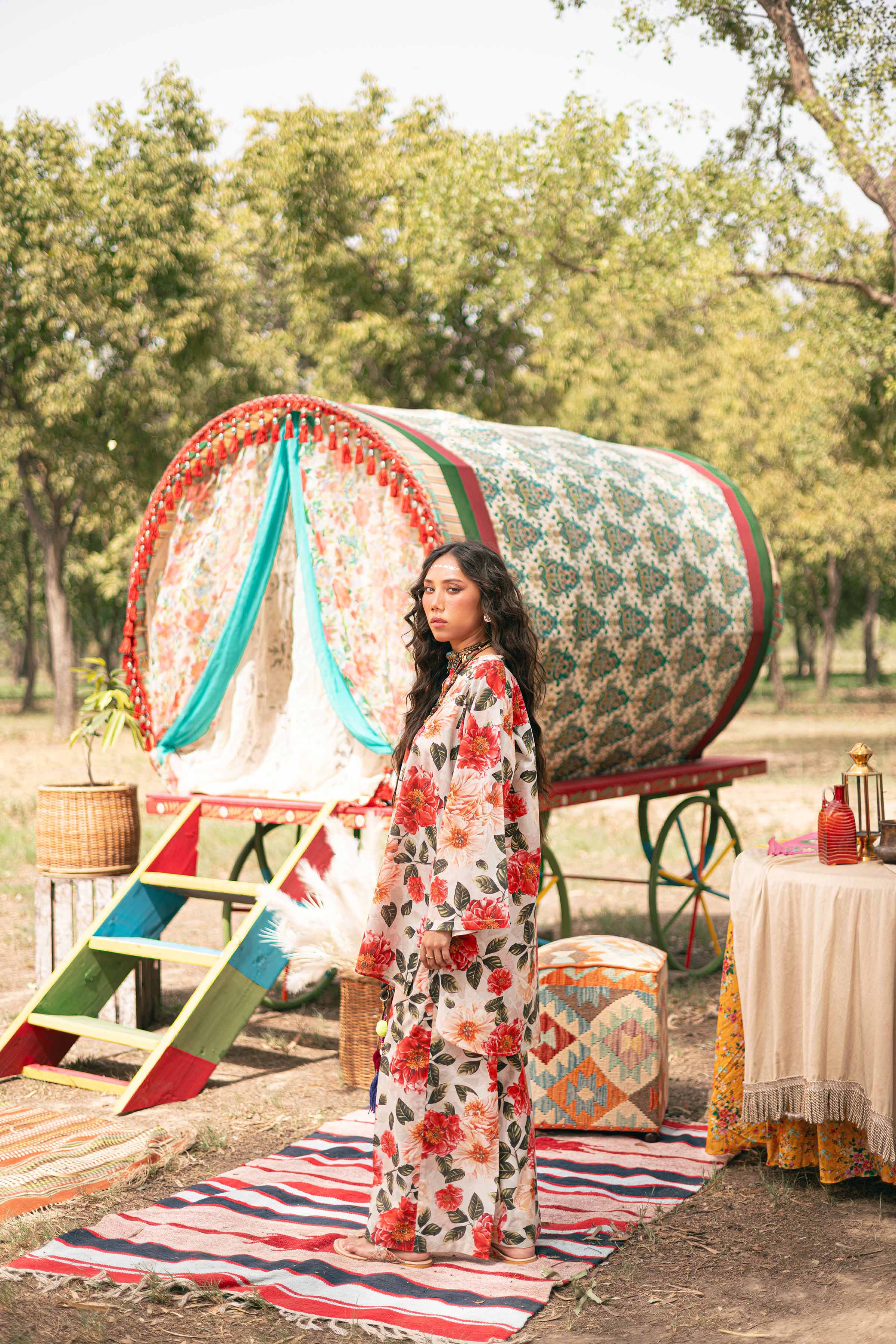 2 Piece - Printed Suit - PS24-299 - Image 3