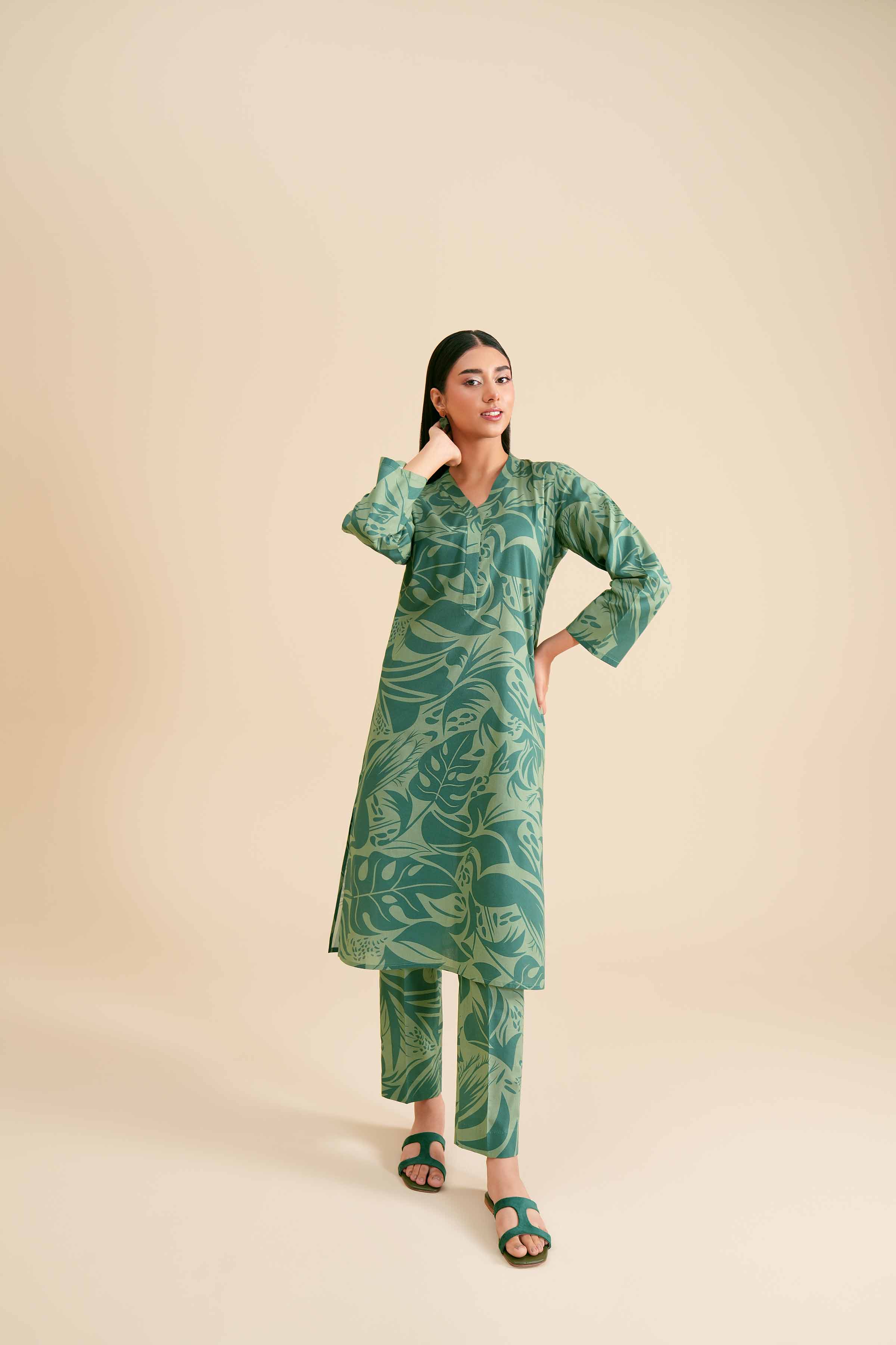 2 Piece - Printed Suit - PS24-304 - Image 4