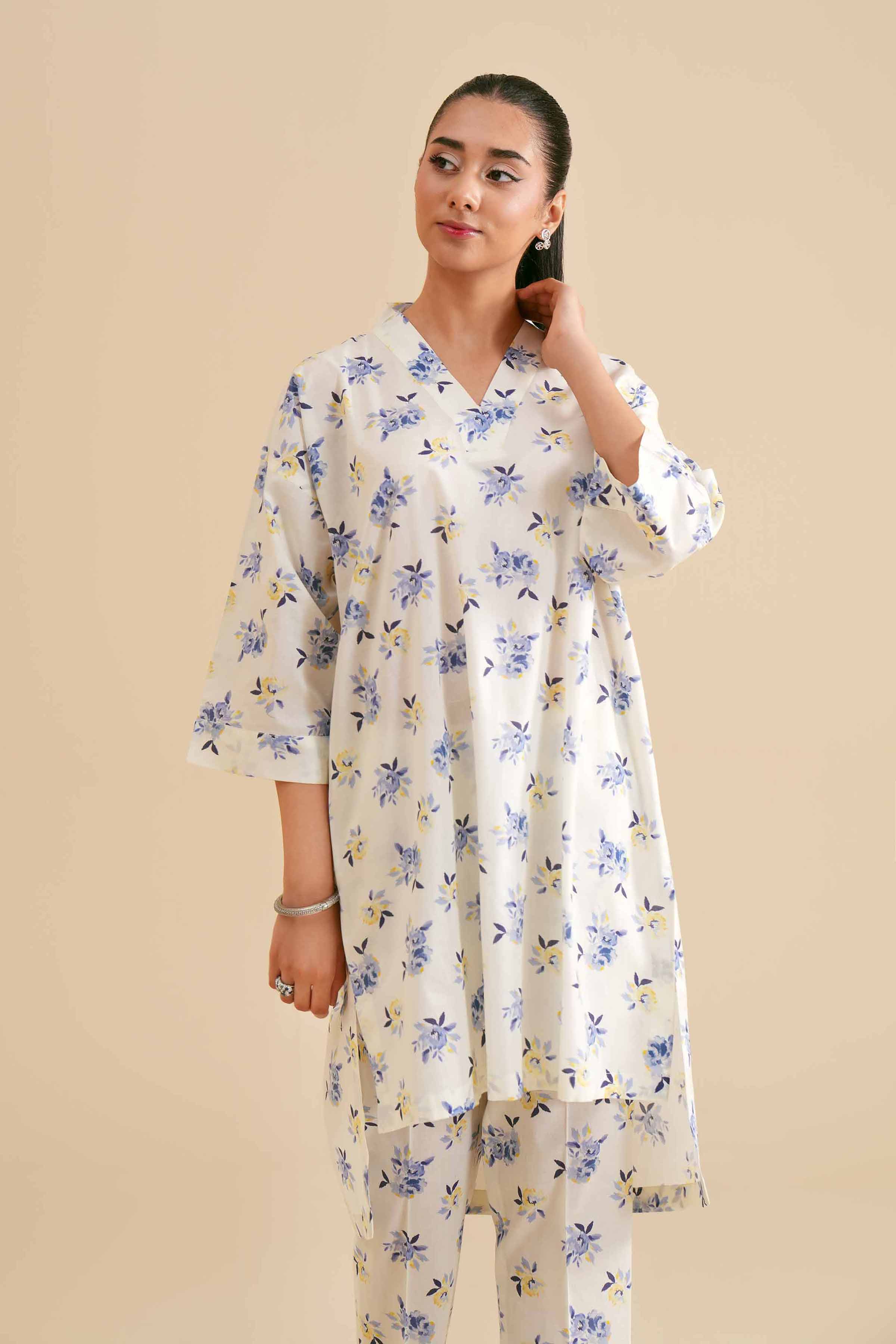 2 Piece - Printed Suit - PS24-307 - Image 2