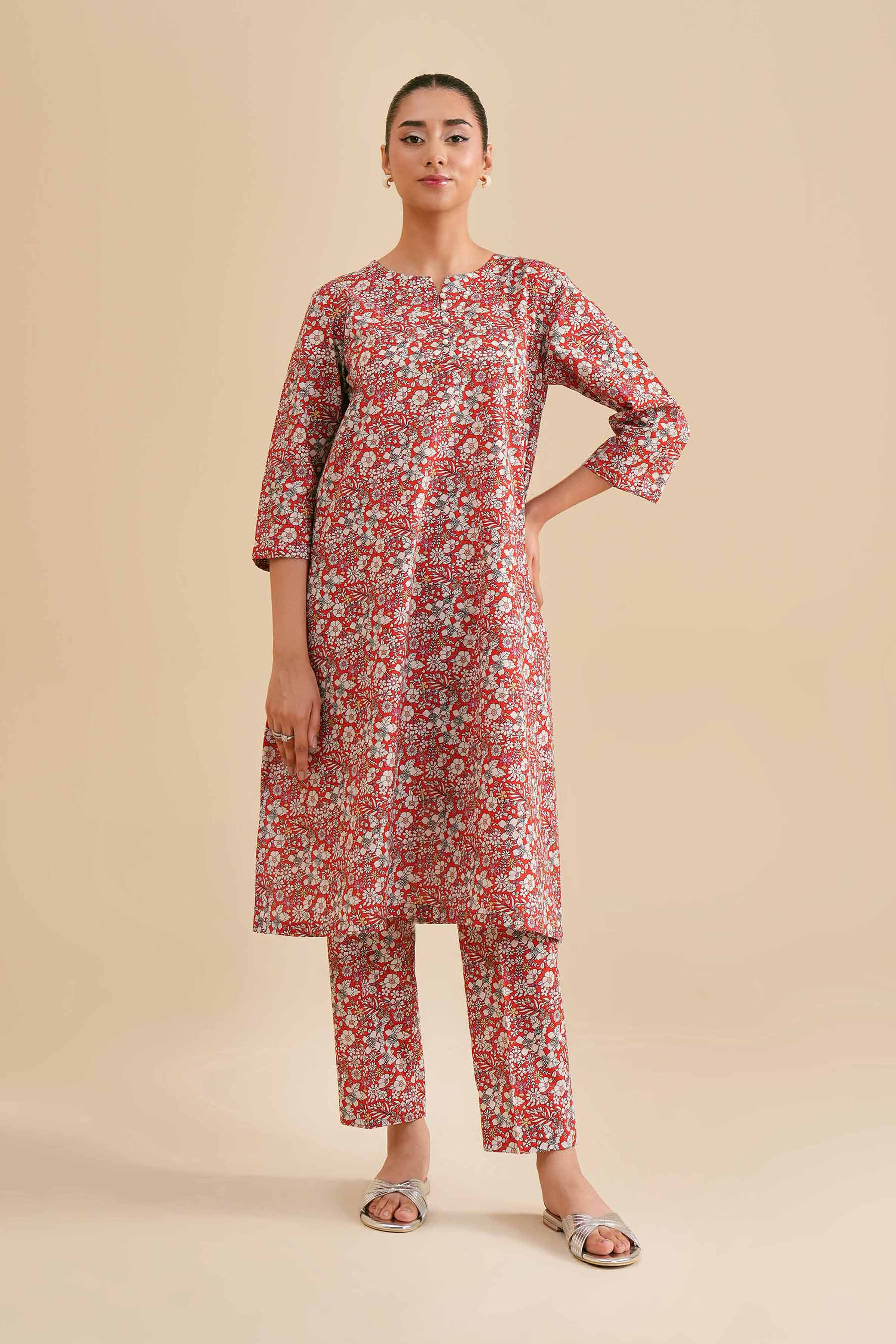 2 Piece - Printed Suit - PS24-315 - Image 2