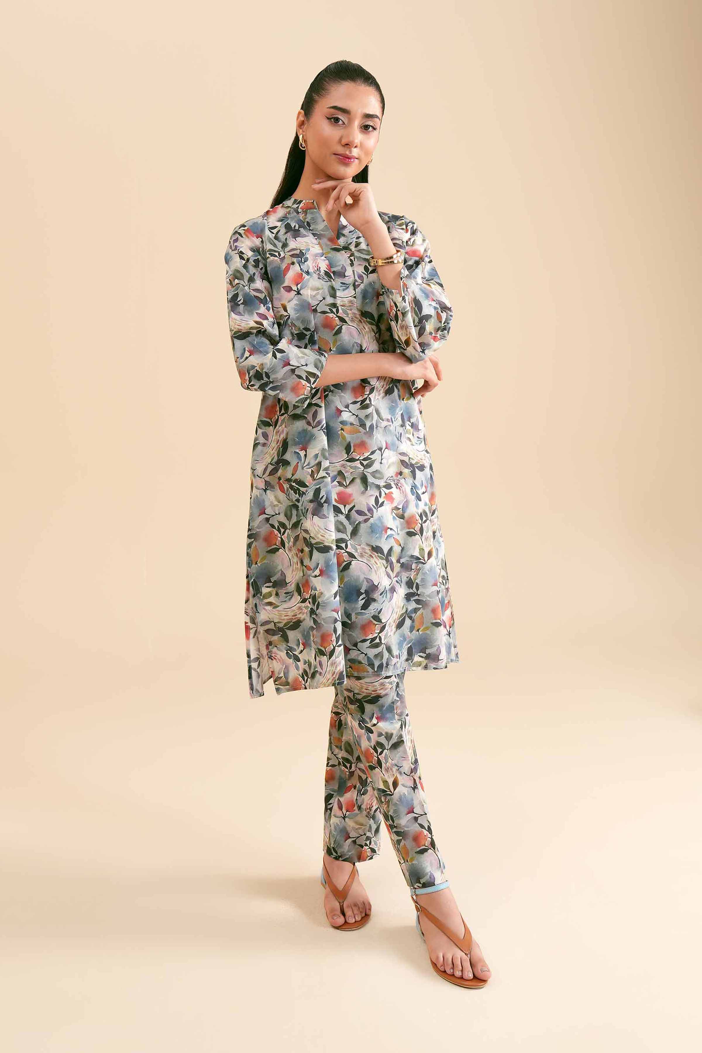 2 Piece - Printed Suit - PS24-327 - Image 2