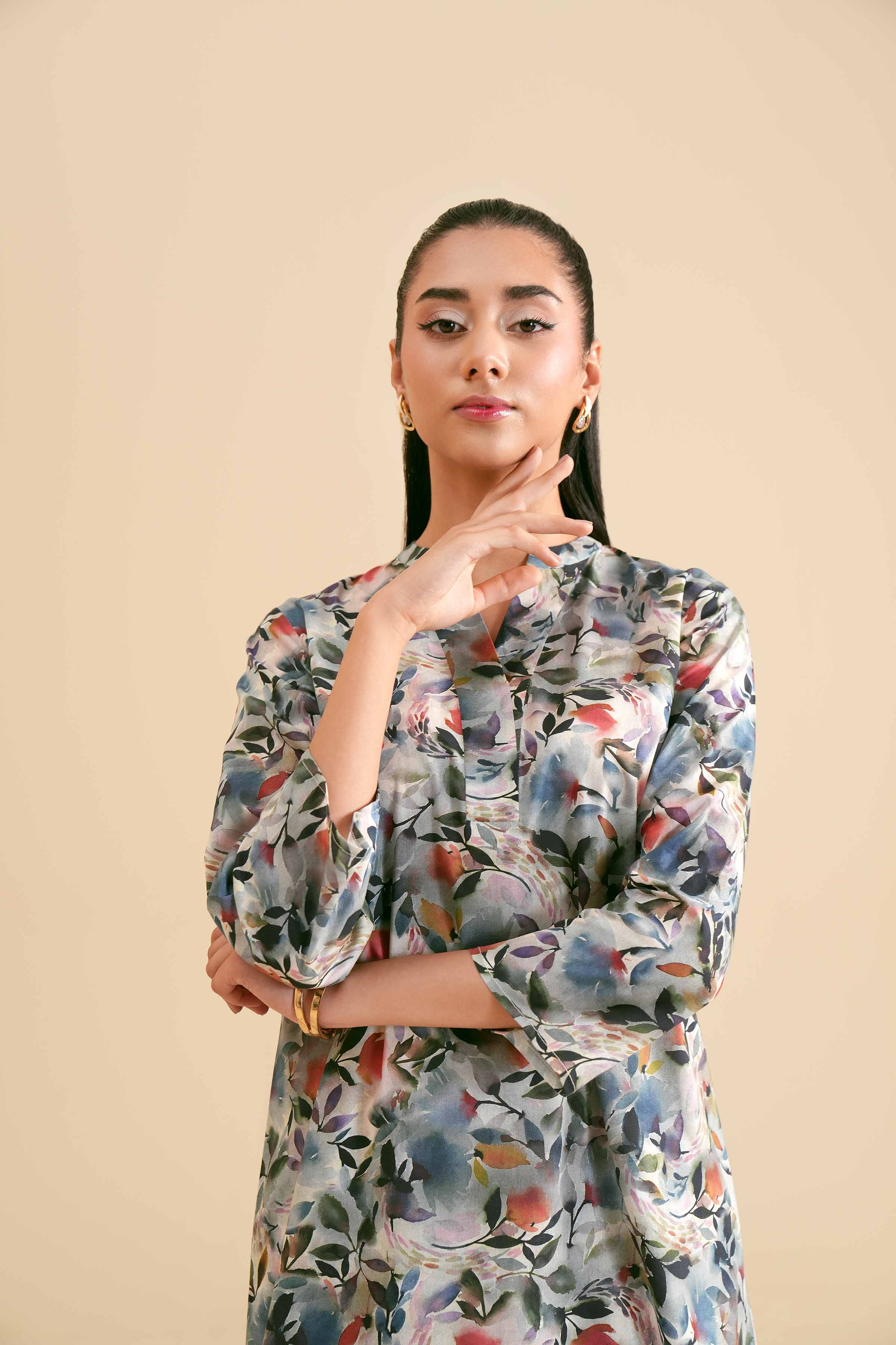 2 Piece - Printed Suit - PS24-327 - Image 3