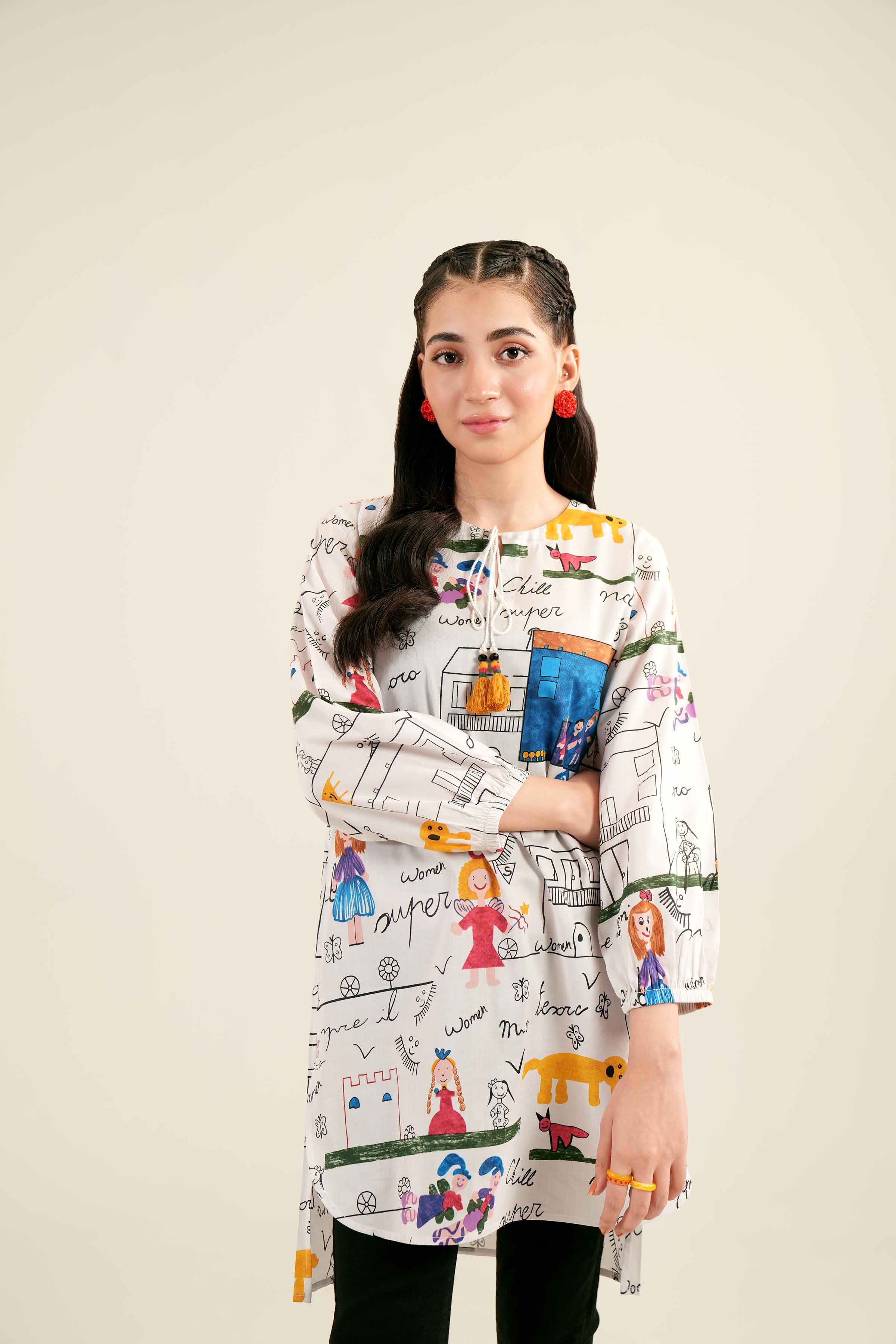 Printed Tunic - PS24-337 - Image 5