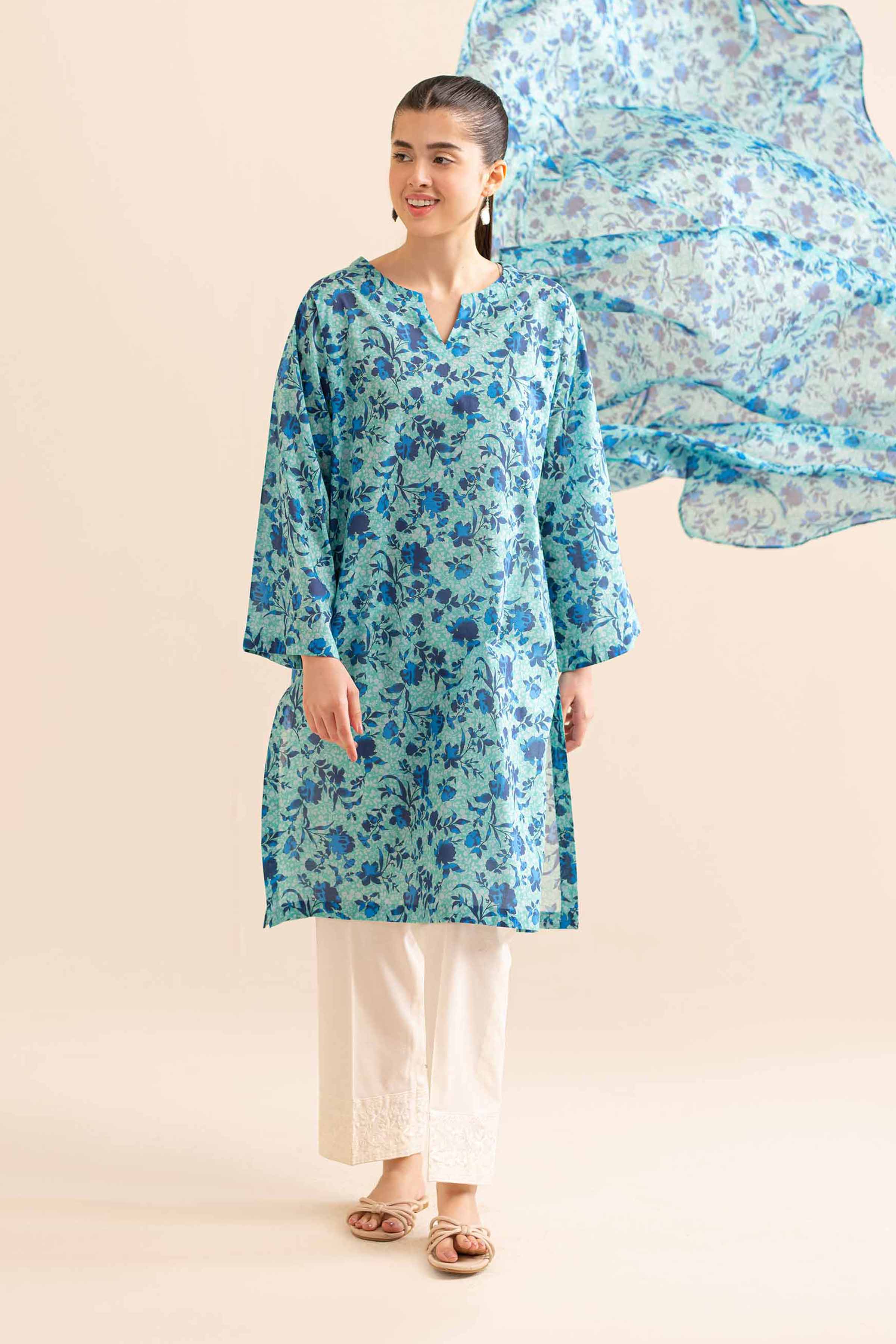 2 Piece - Printed Suit - PS24-344 - Image 2