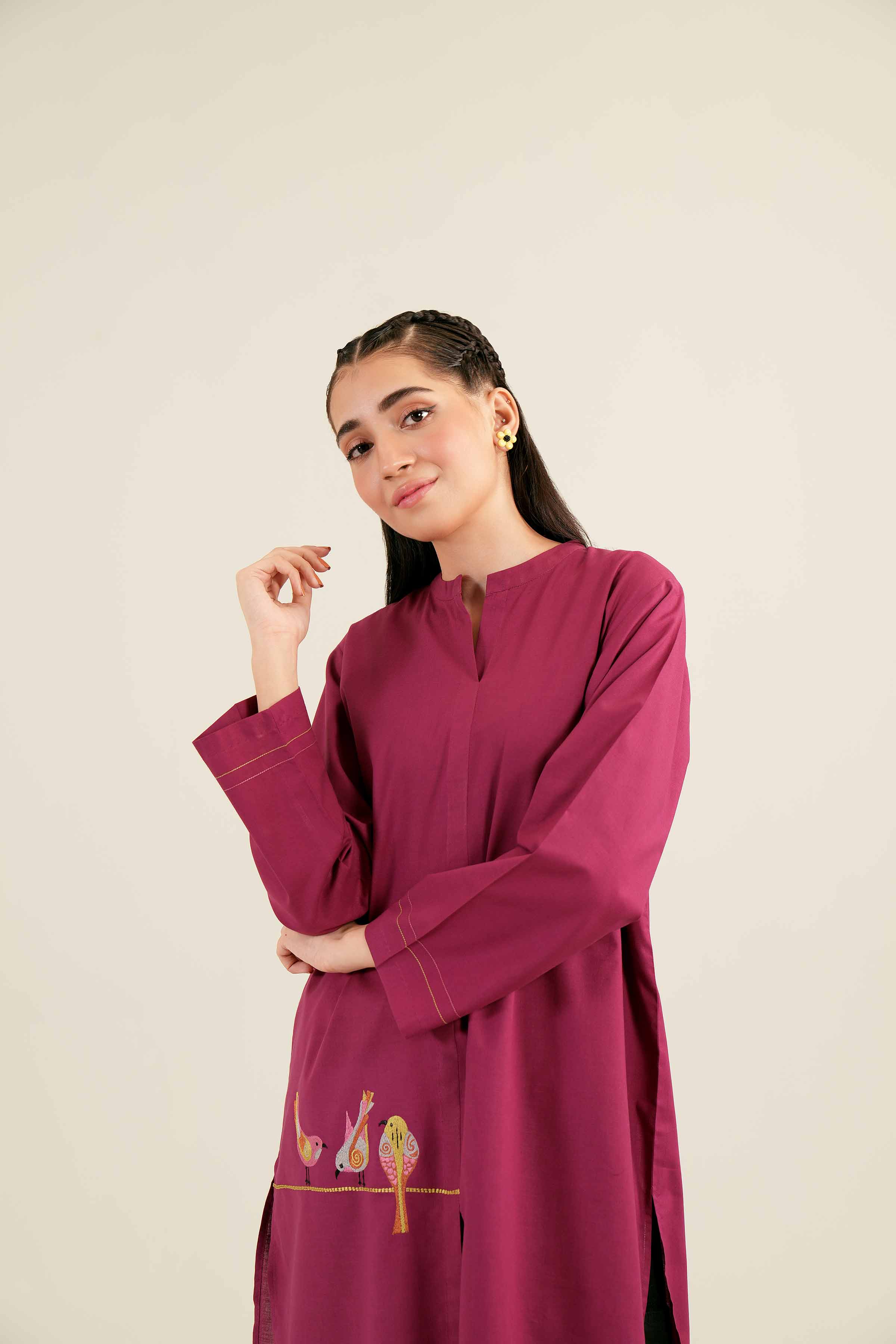 Embroidered Shirt - PS24-89 - Image 8