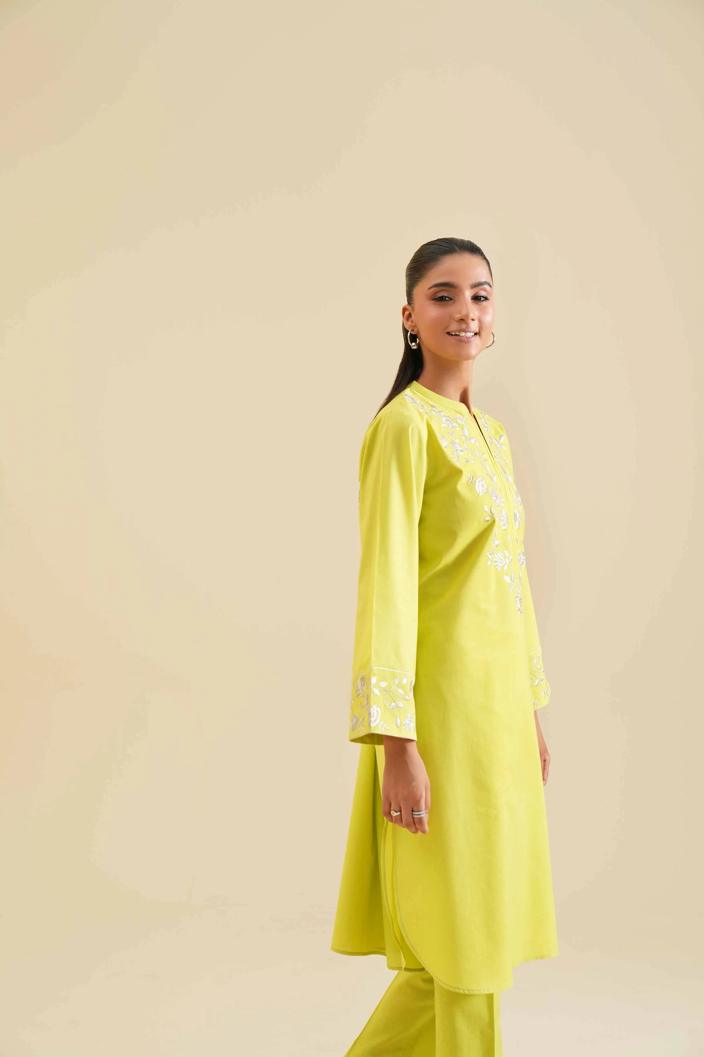 2 Piece - Embroidered Suit - PS24-91 - Image 5