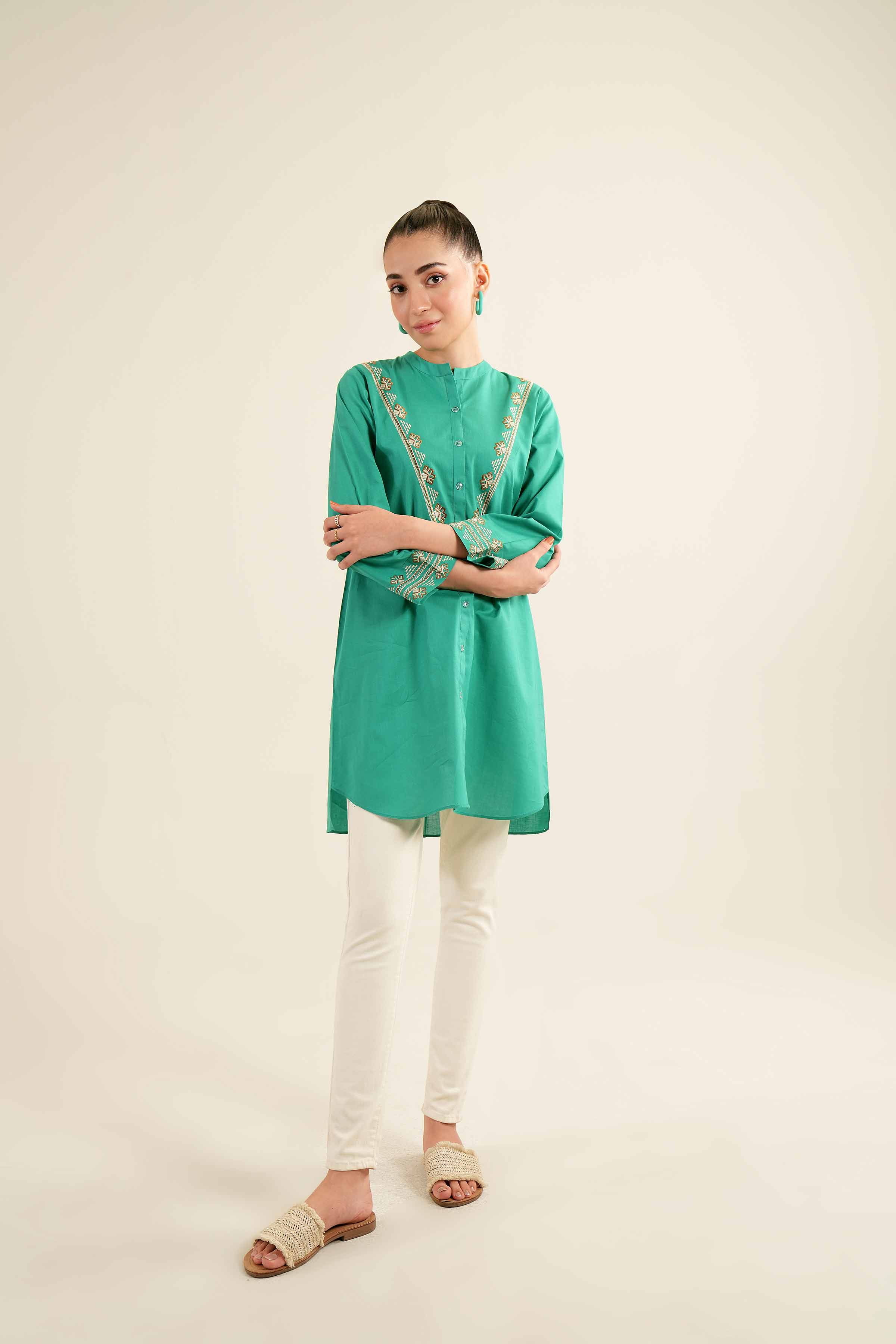 Embroidered Tunic - PS24-99 - Image 8