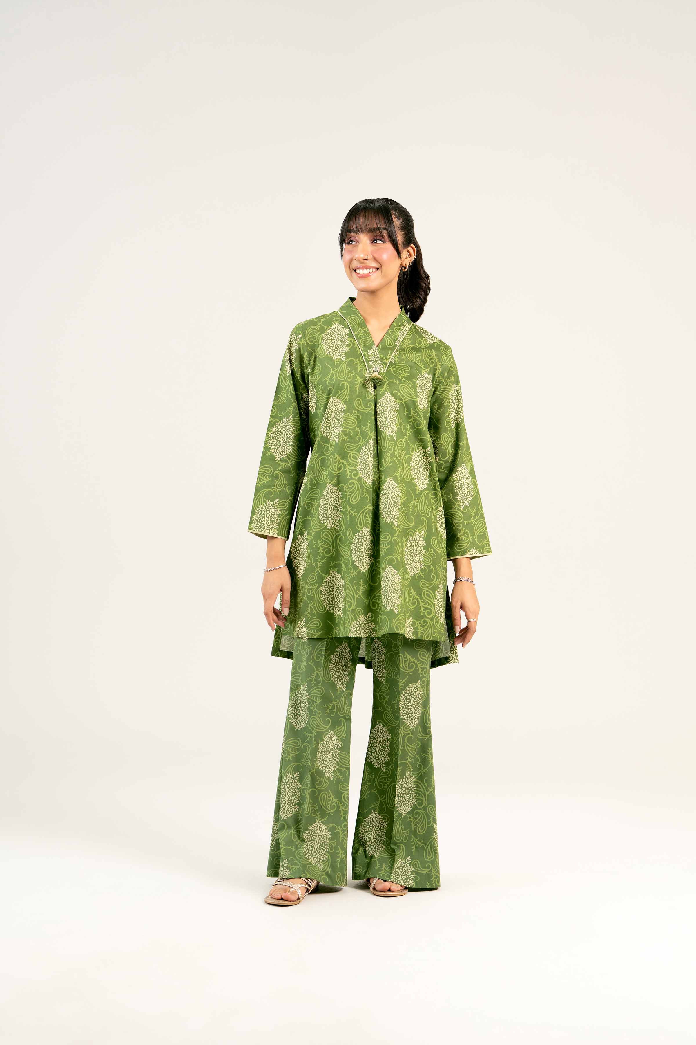 2 Piece - Printed Suit - PS25-06 - Image 4
