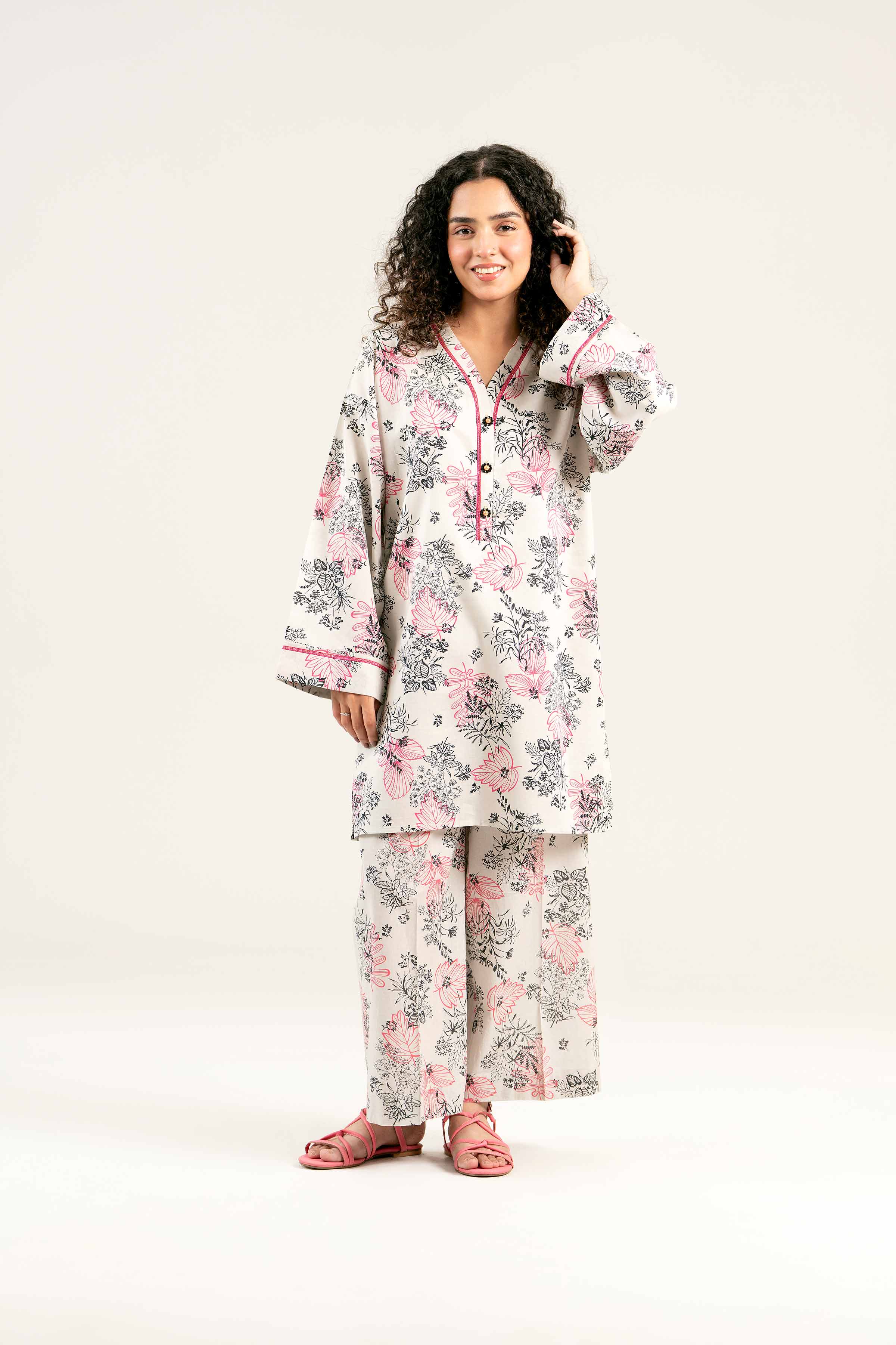 2 Piece - Printed Suit - PS25-07 - Image 4