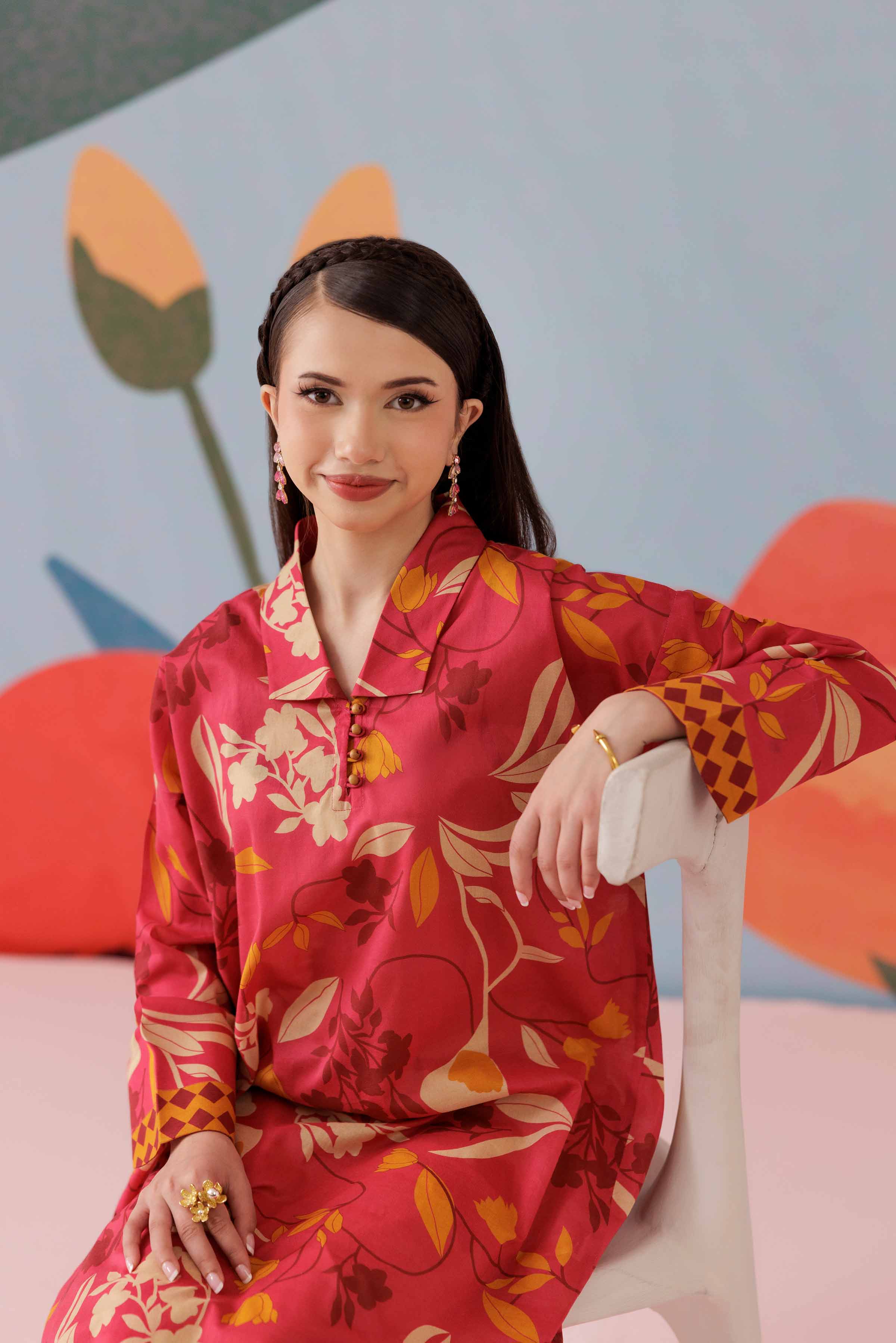 2 Piece - Printed Suit - PS25-116 - Image 10