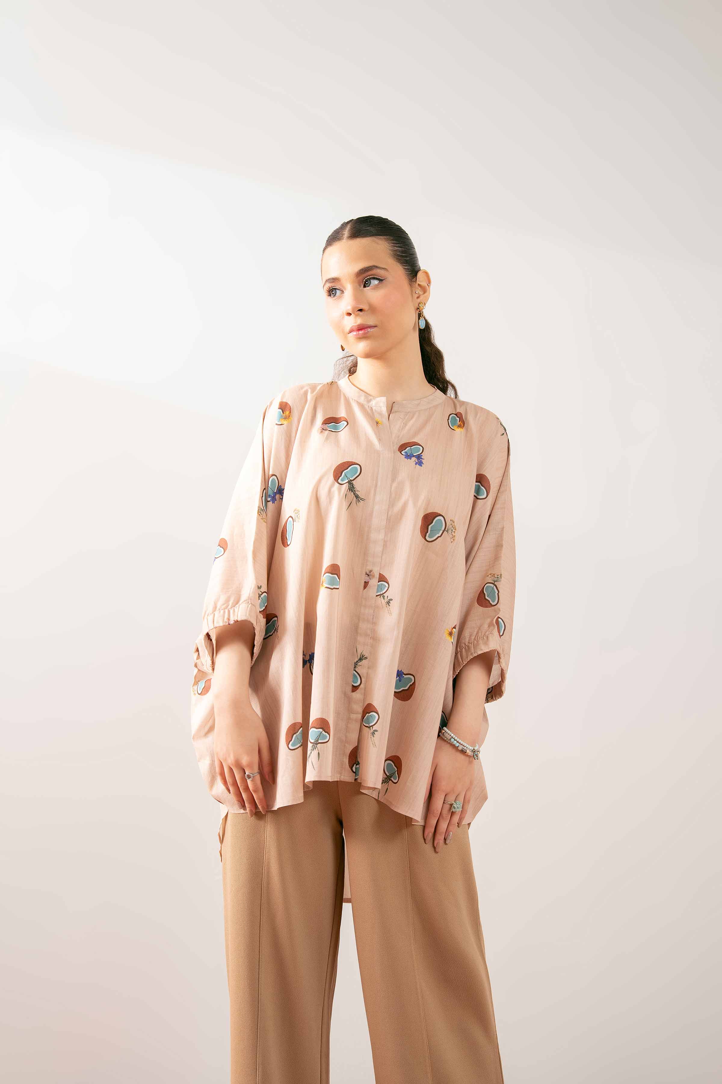 Printed Tunic - PS25-119 - Image 3