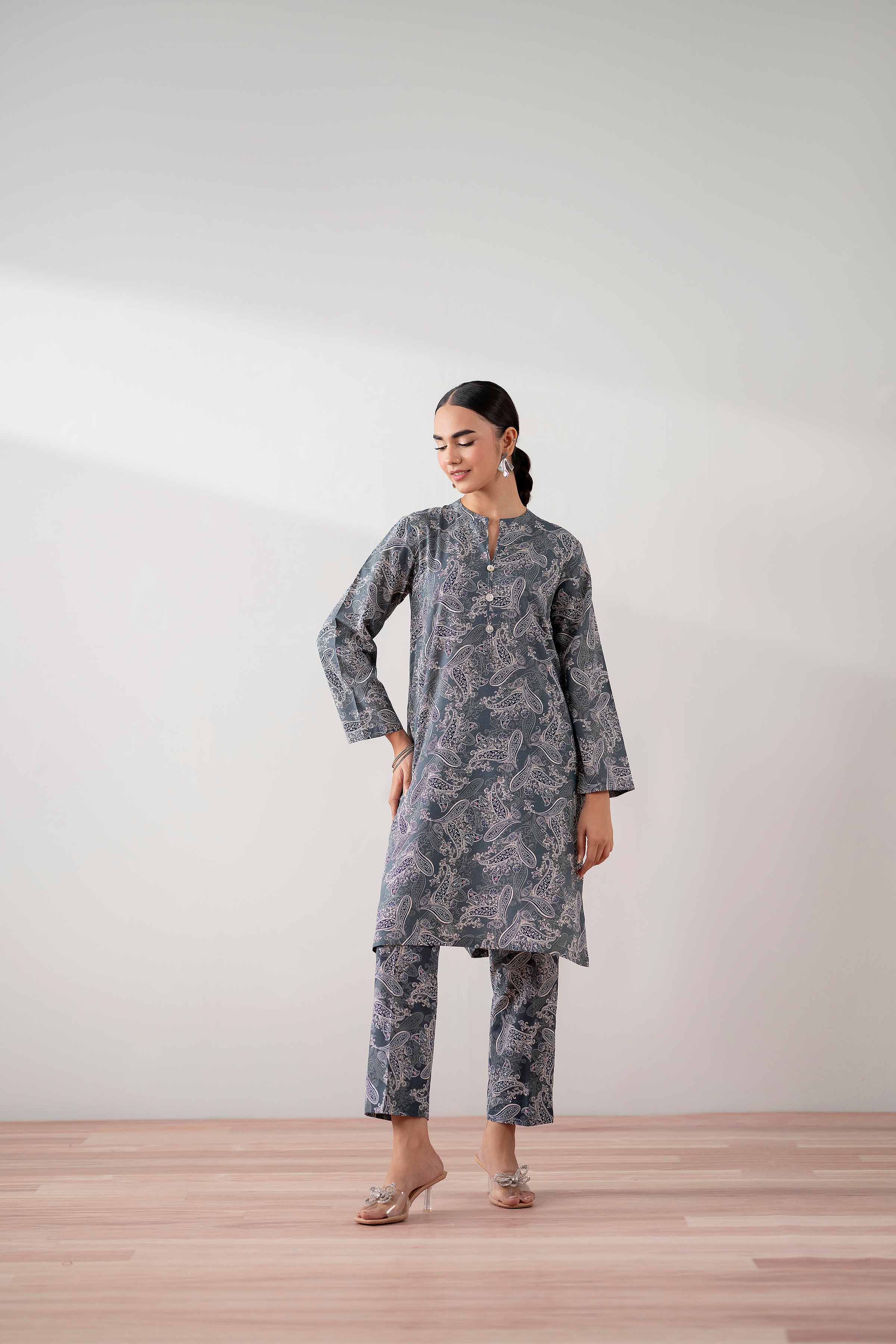 2 Piece - Printed Suit - PS25-140 - Image 5