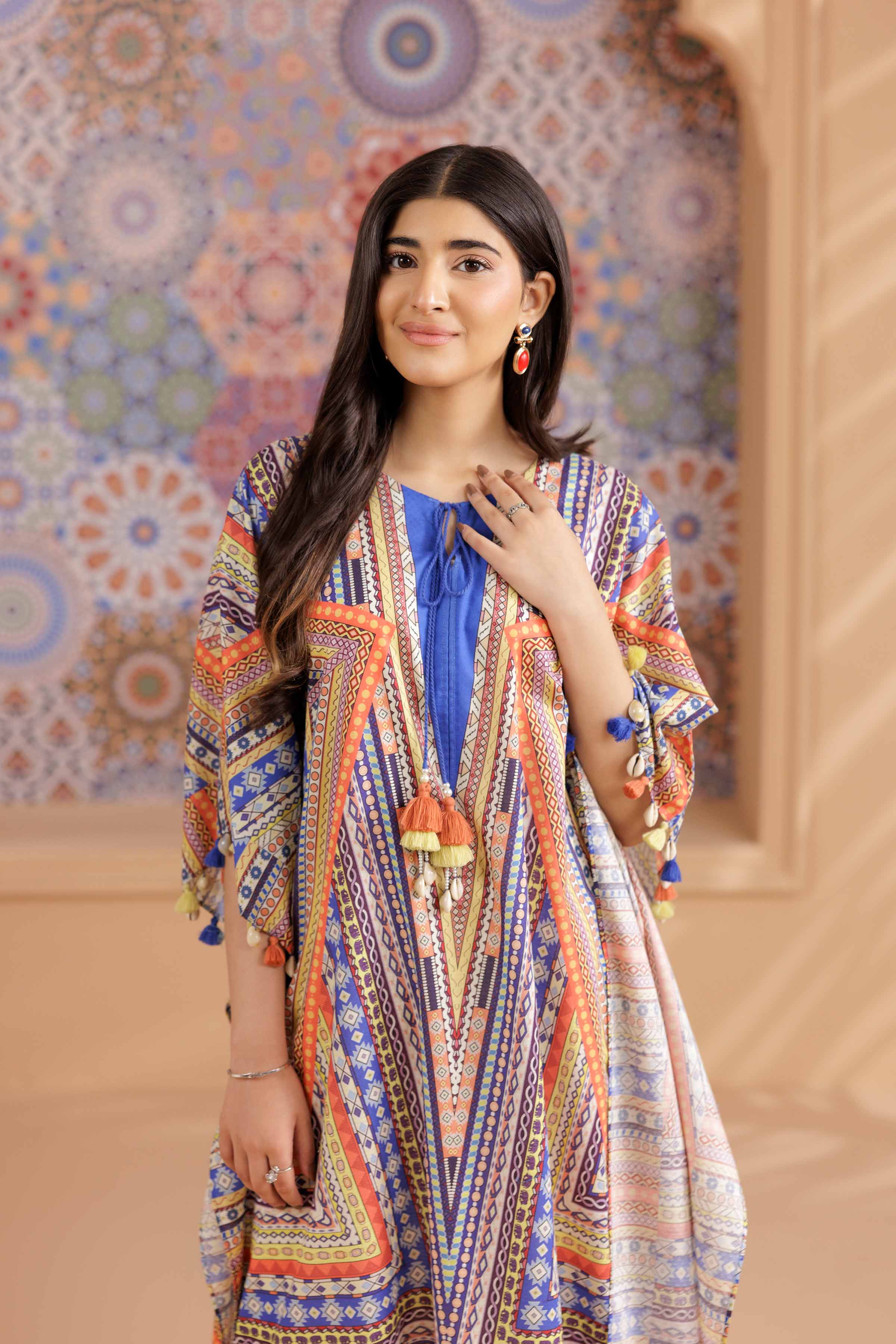 Printed Kaftan - PS25-152 - Image 13