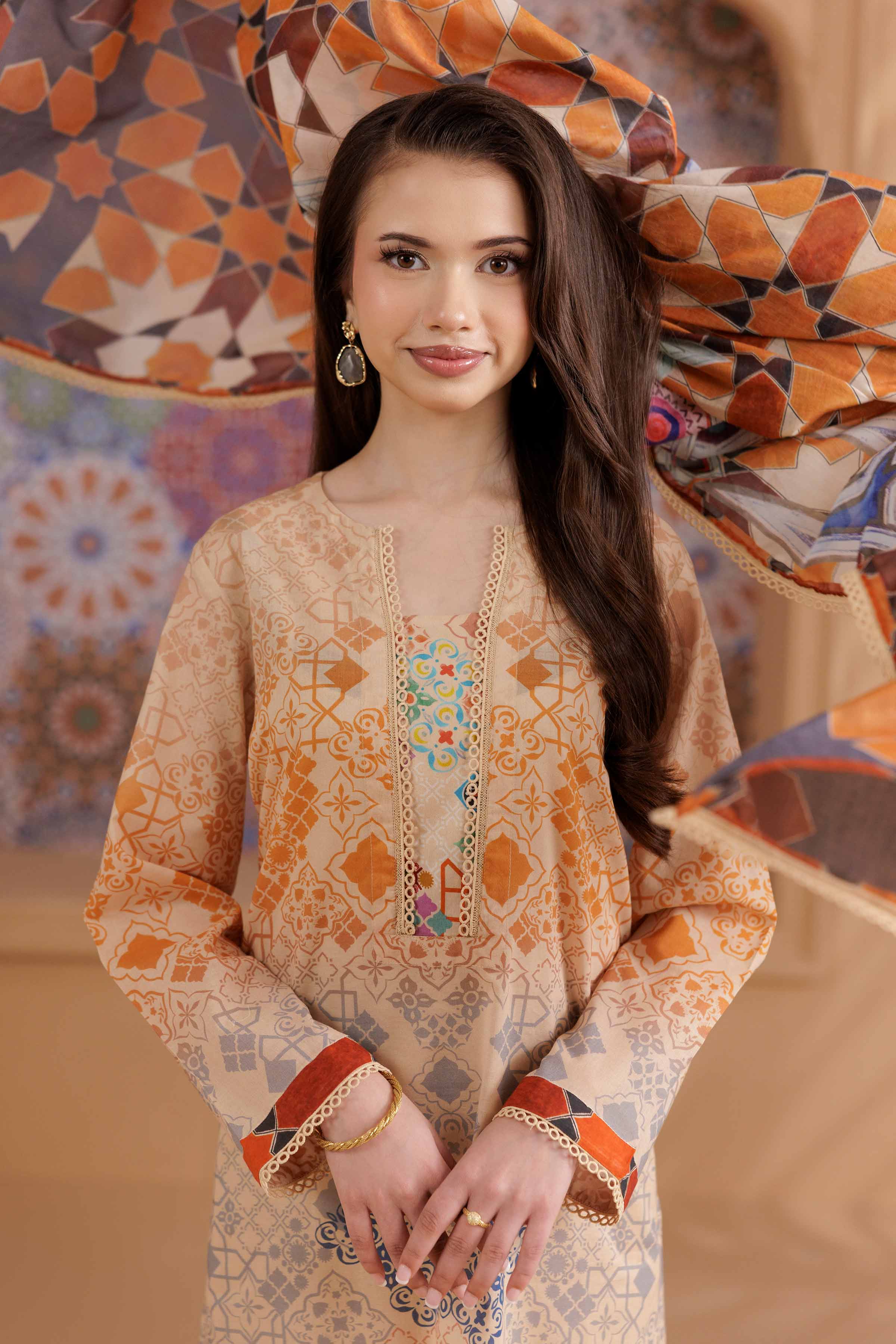 2 Piece - Printed Suit - PS25-157 - Image 7
