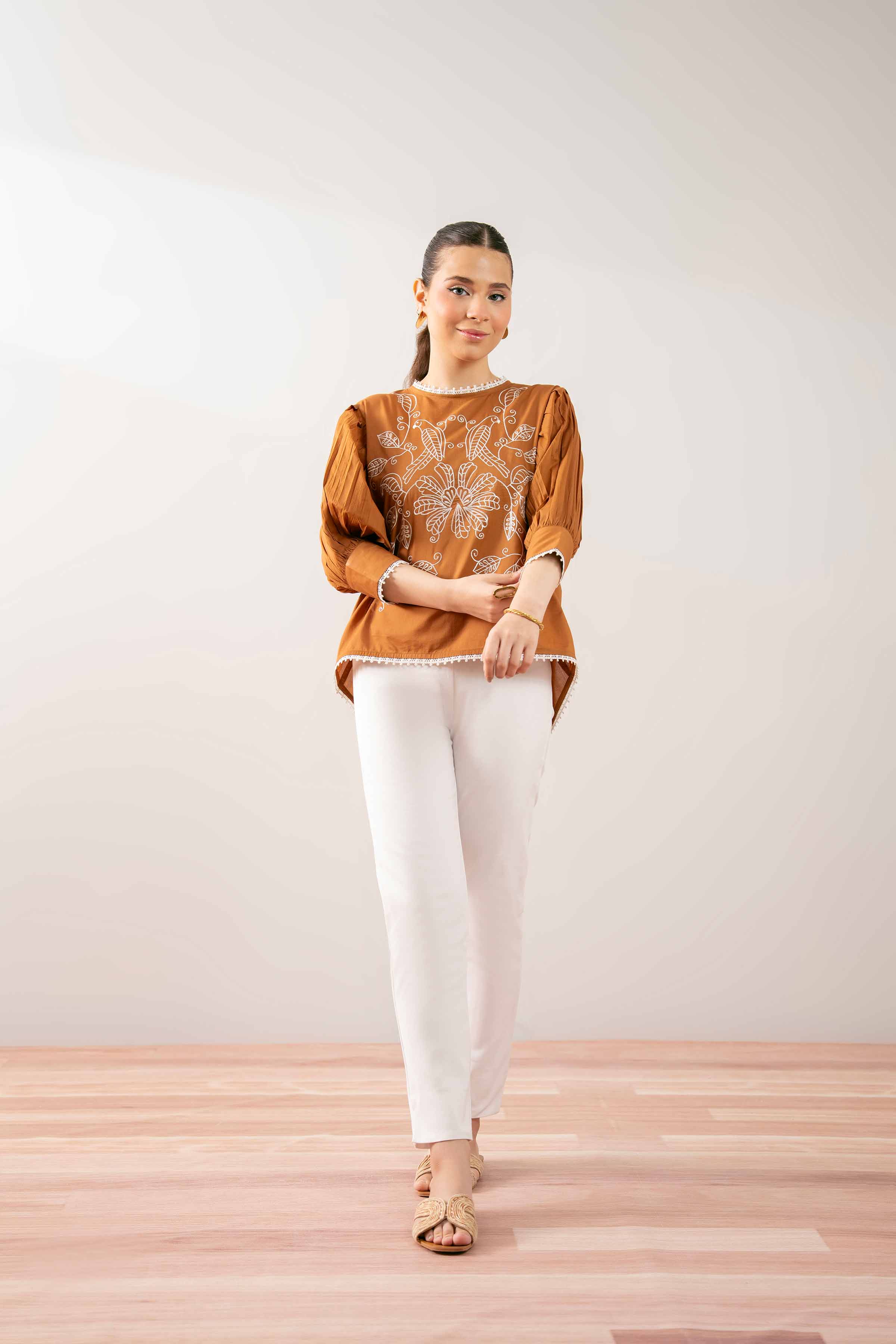 Embroidered Tunic - PS25-174 - Image 5